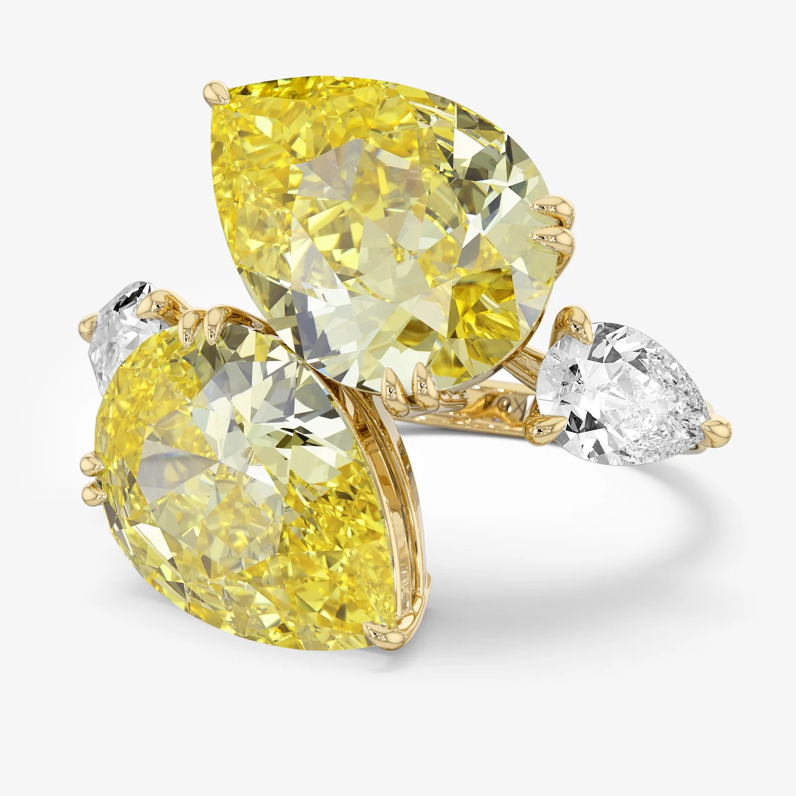 Look Twice Toi et Moi Diamond Ring
