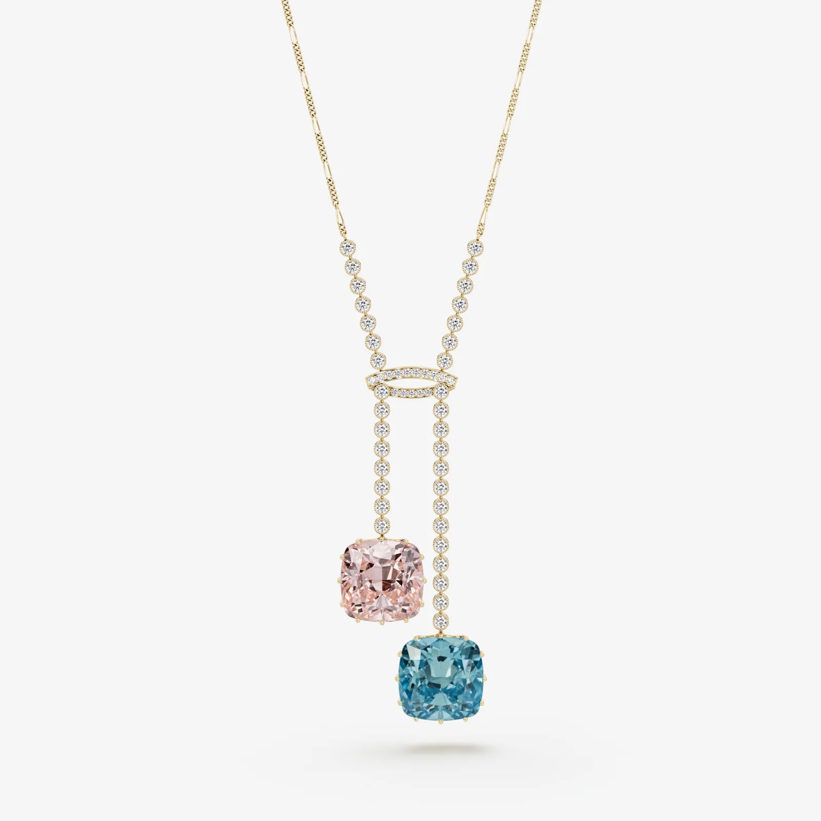 Perfect Contrast Pendant Necklace