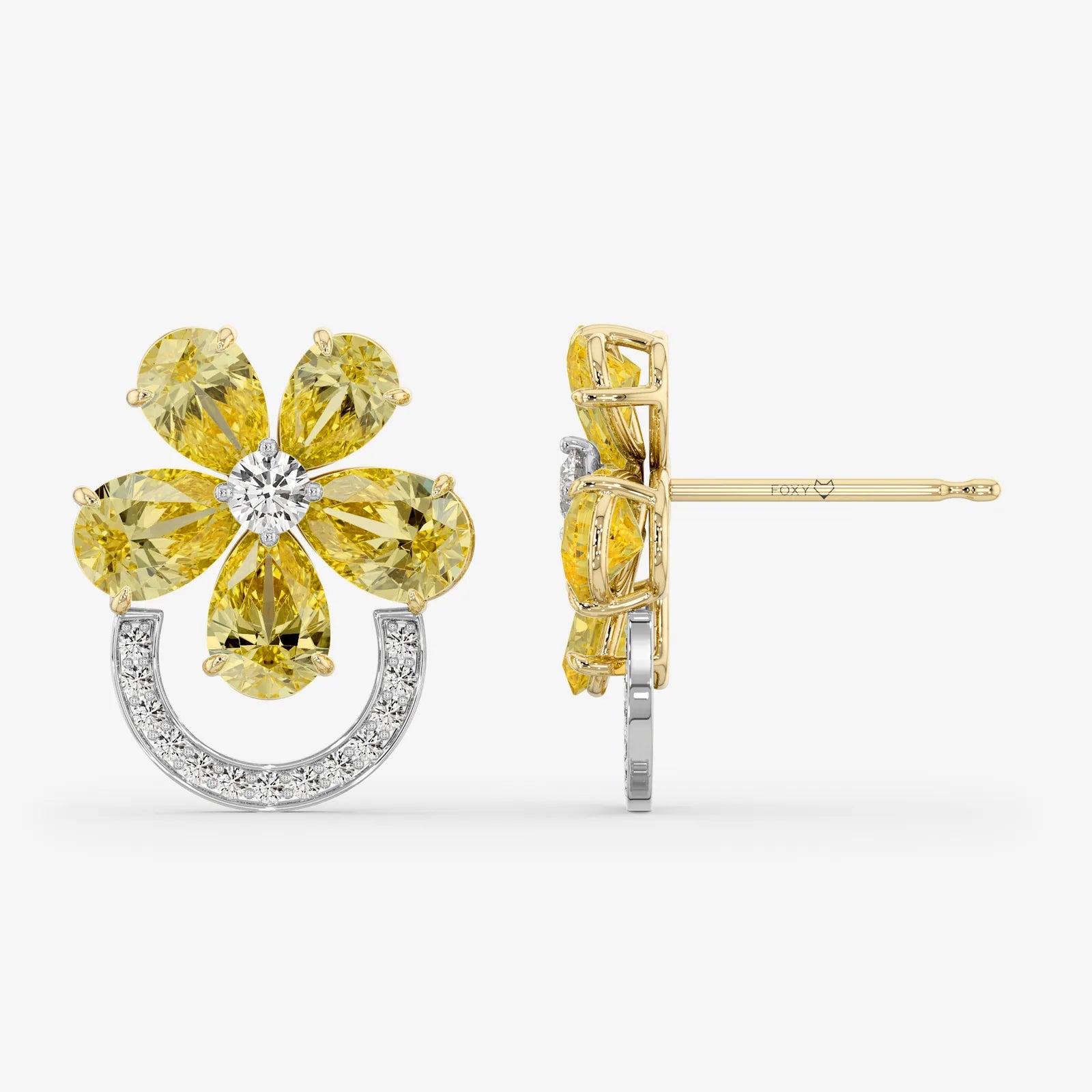 Bloom Mood Stud Earrings (6 Сt. T.W.)