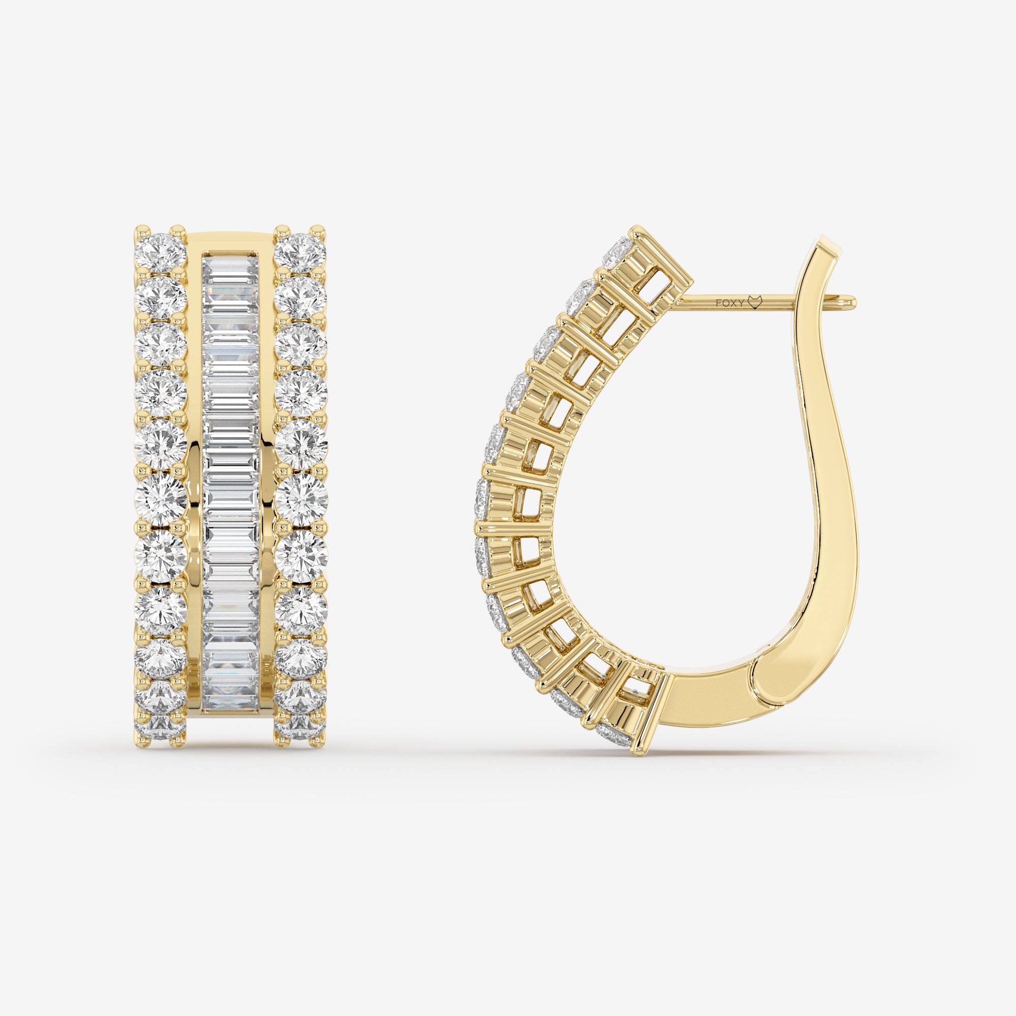 Huggie Hoop Earrings