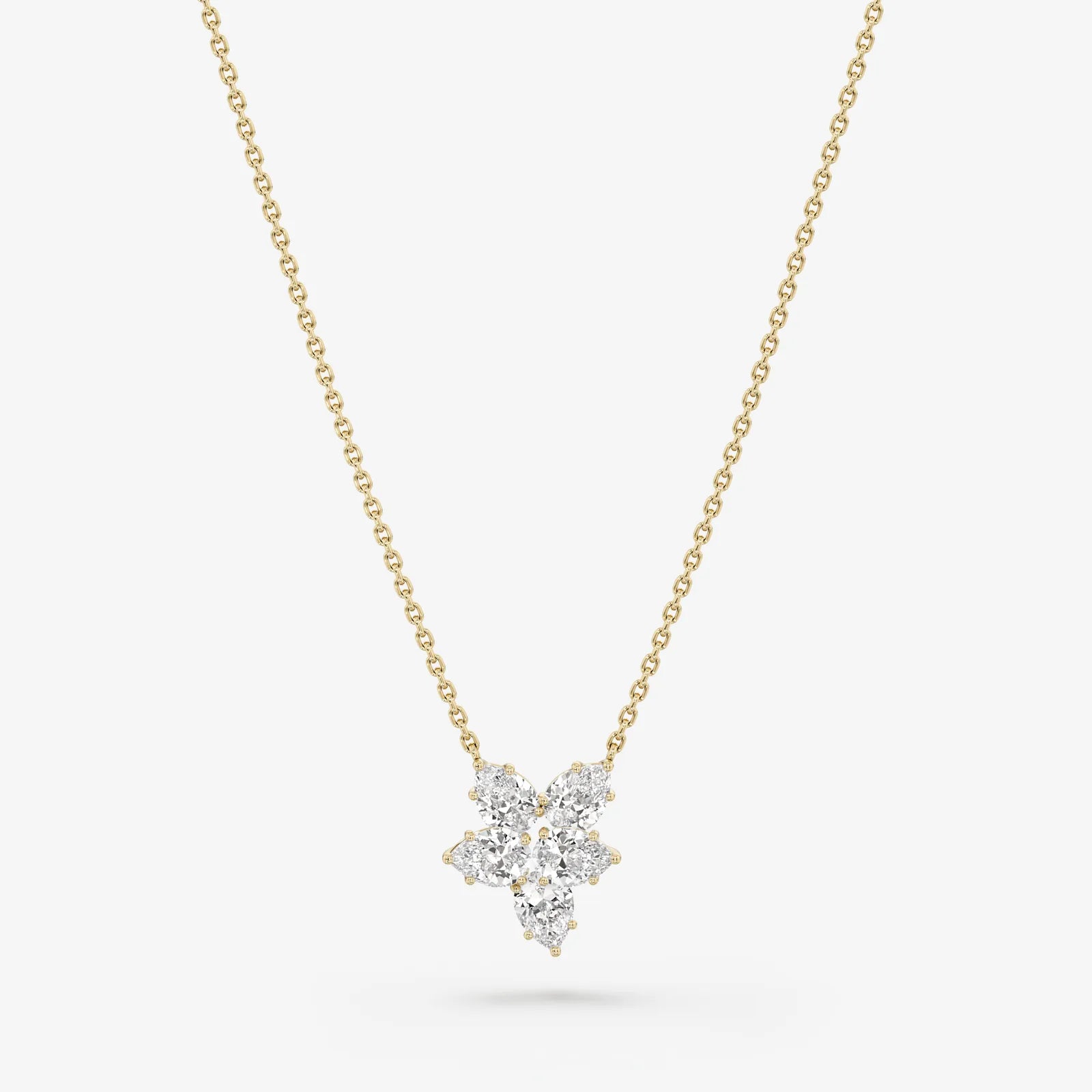 Bloom Pear Pendant Necklace