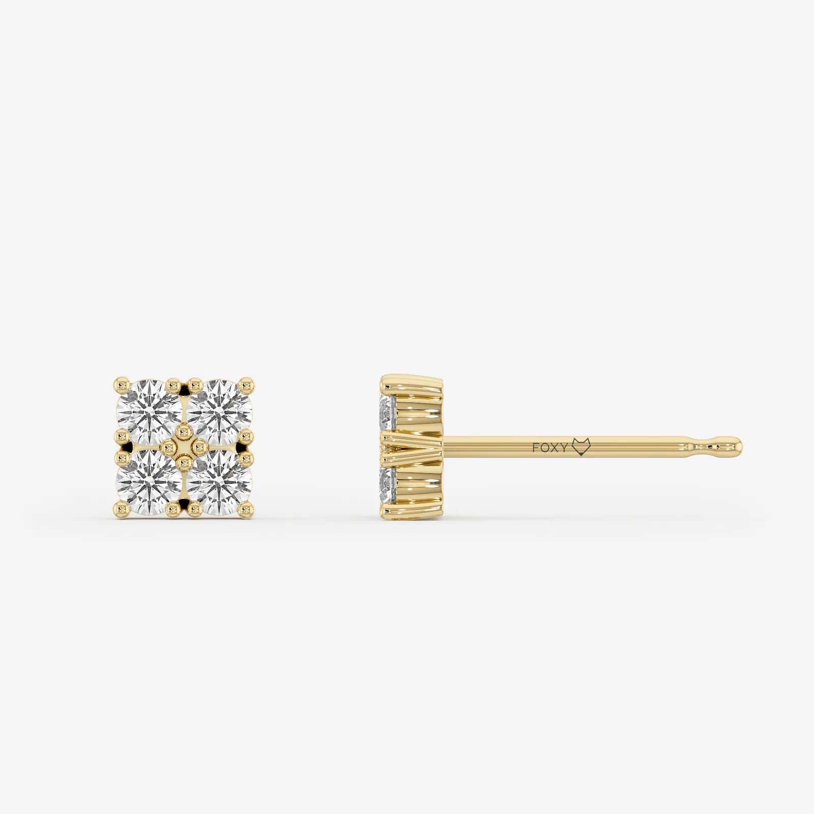 Quad Stud Earrings