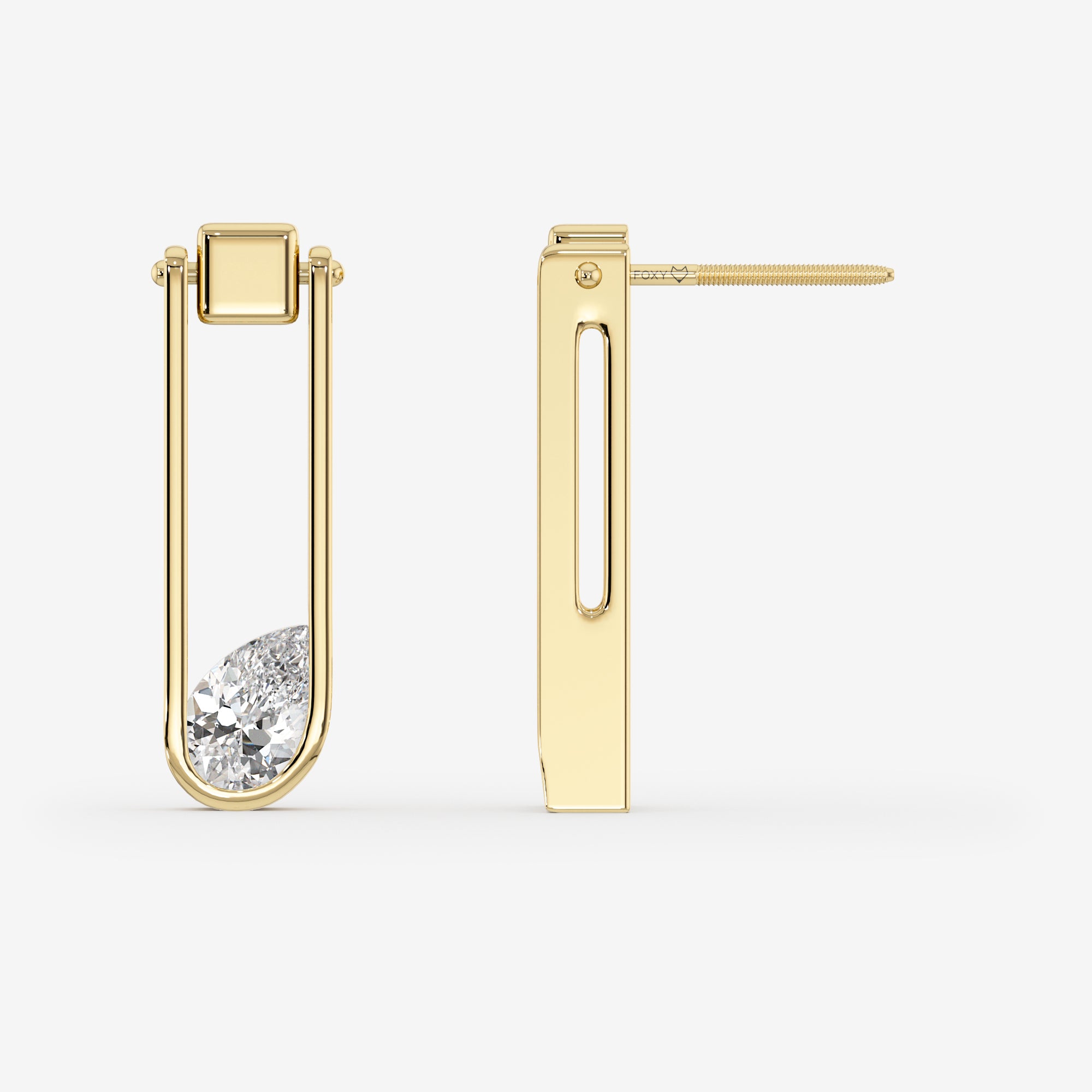 Drop Earrings (2 Сt. T.W.)