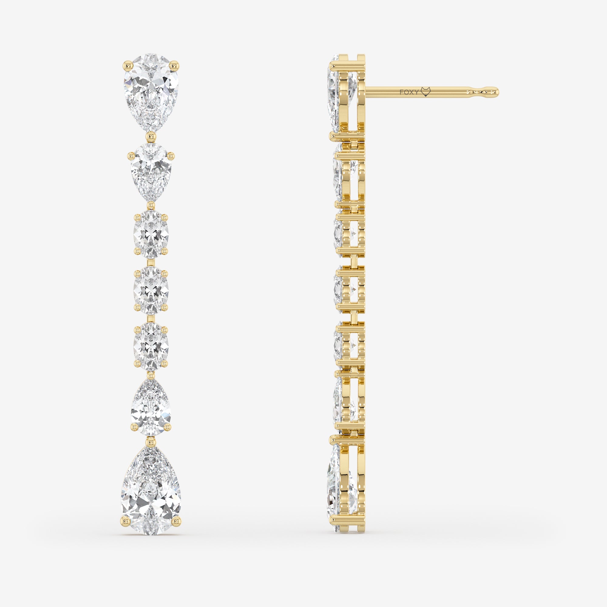 Cascade Line Earrings
