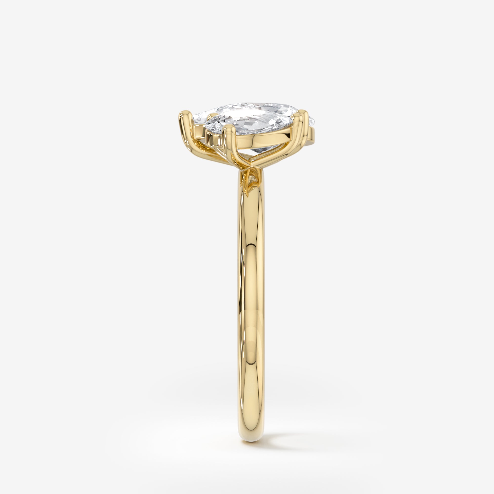 Toi et Moi Engagement Ring