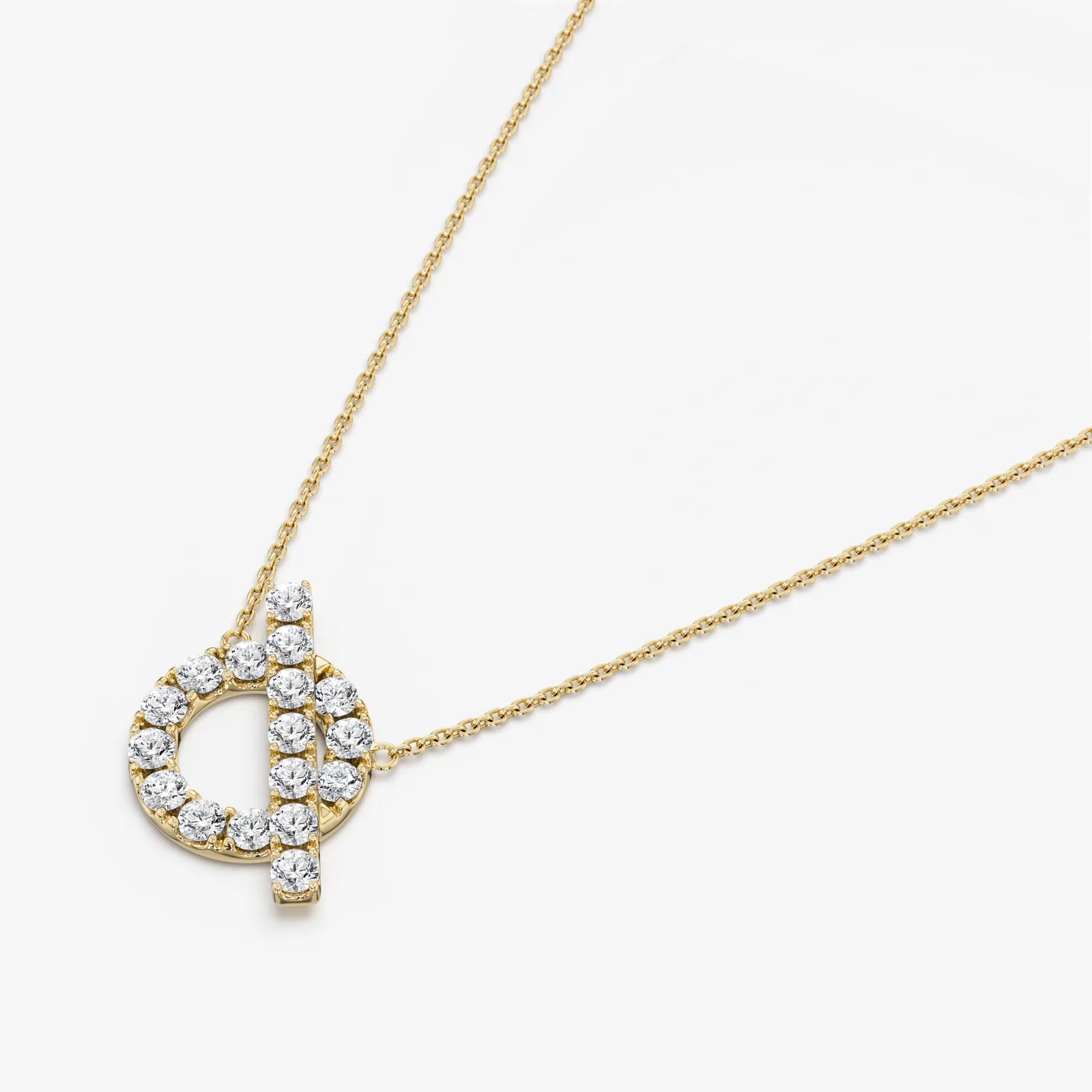 Twist Ring Pendant Pendant Necklace