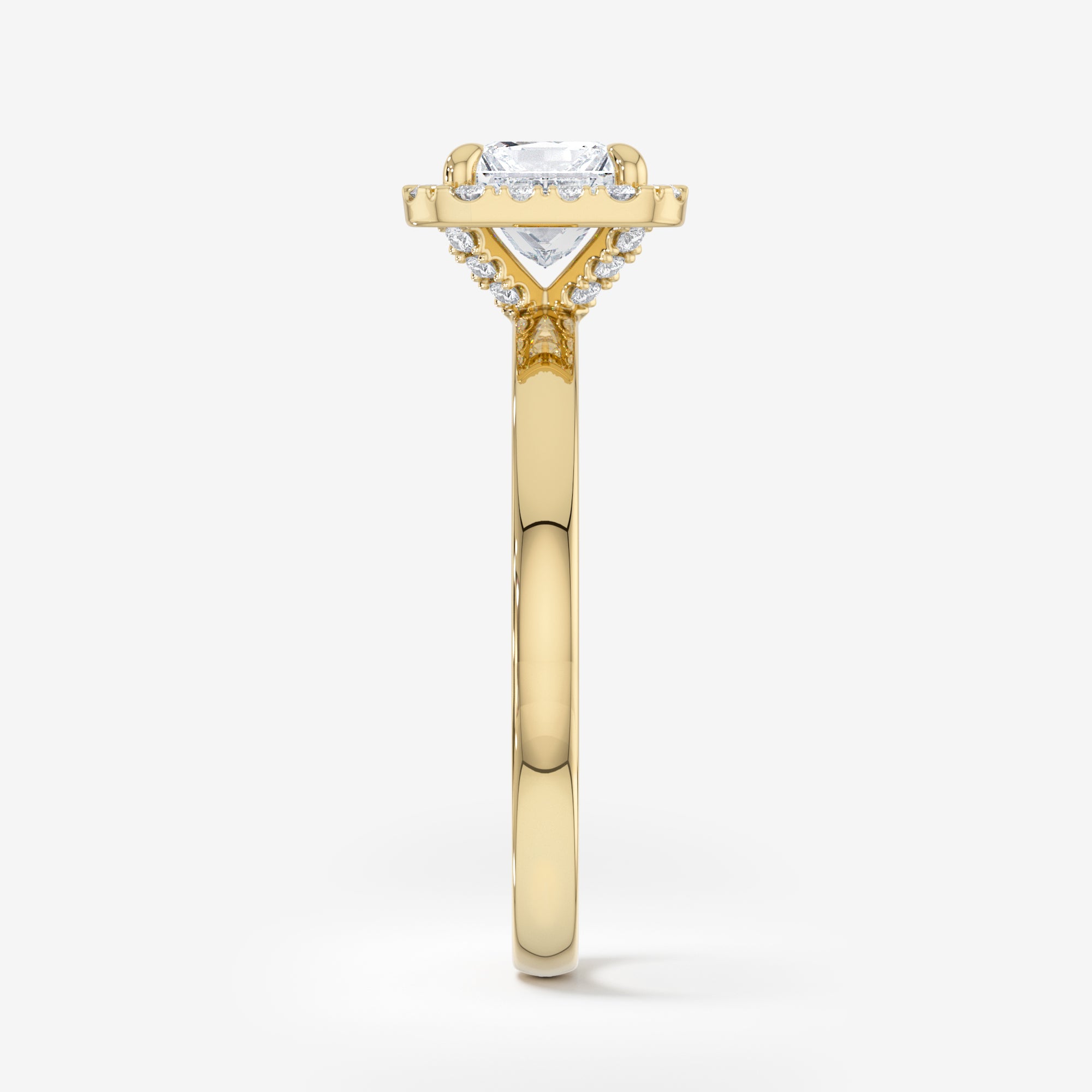 Halo Engagement Ring