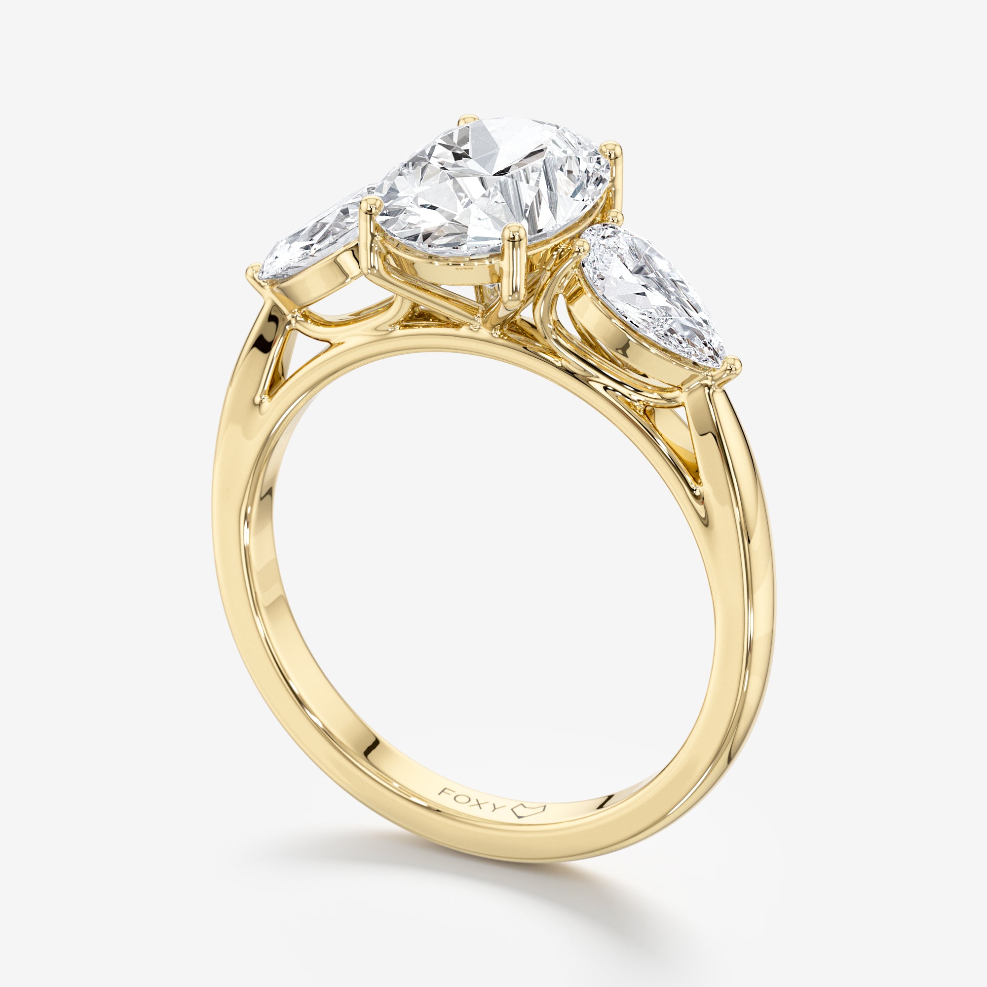 Three-Stone Engagement Ring