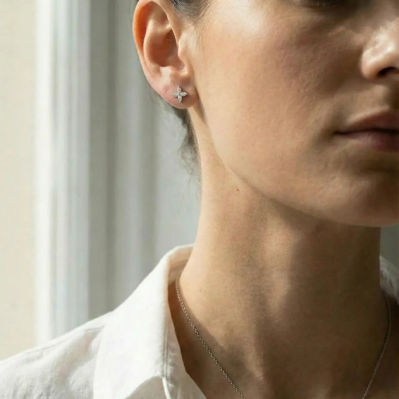 Floral Stud Earrings