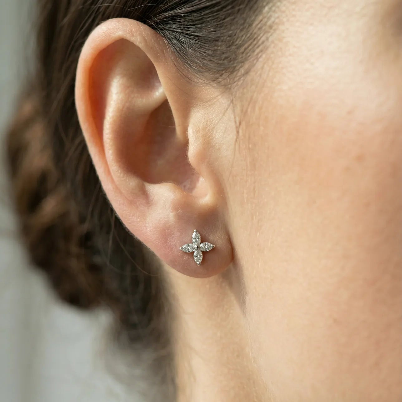 Floral Stud Earrings
