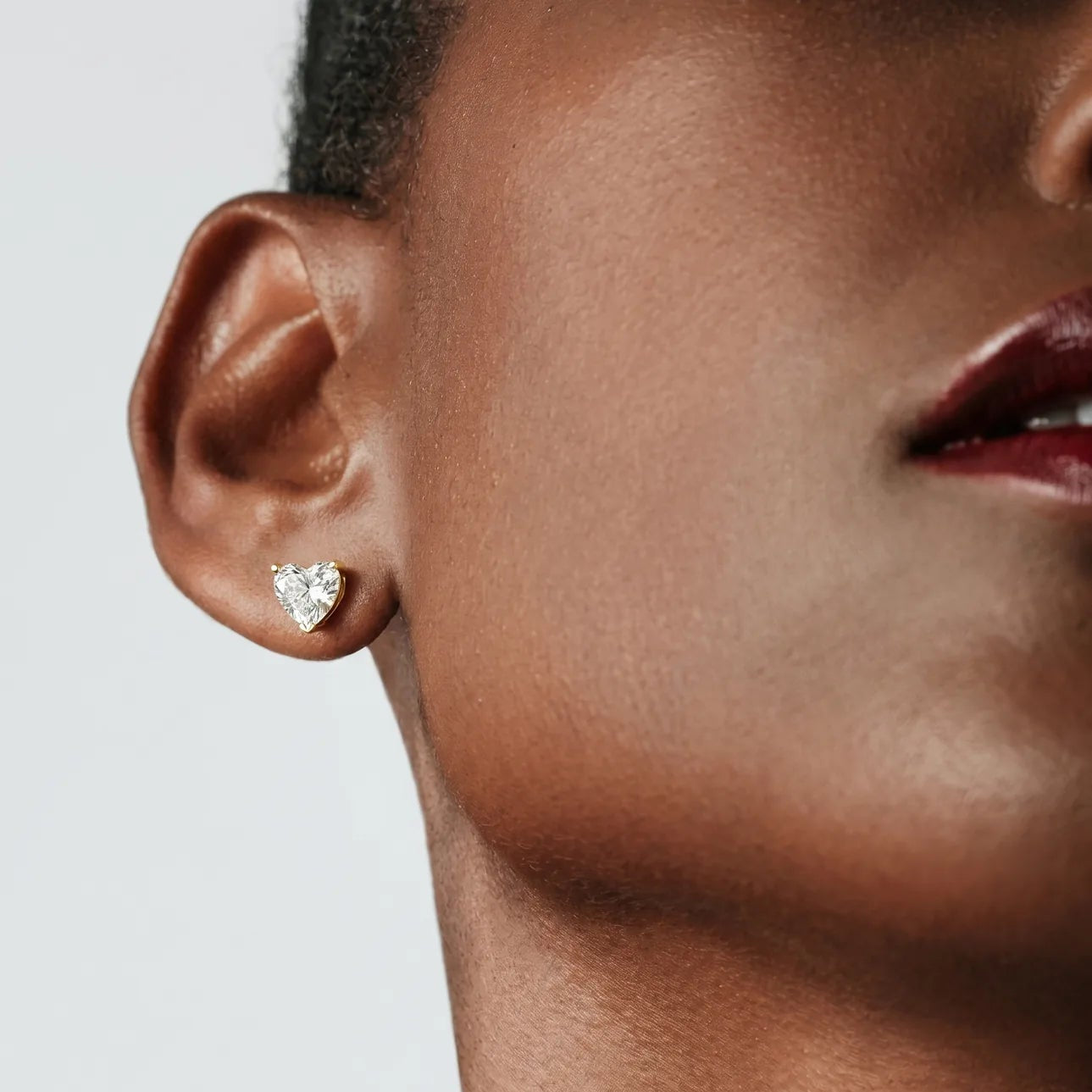 Romance Solitaire Stud Earrings