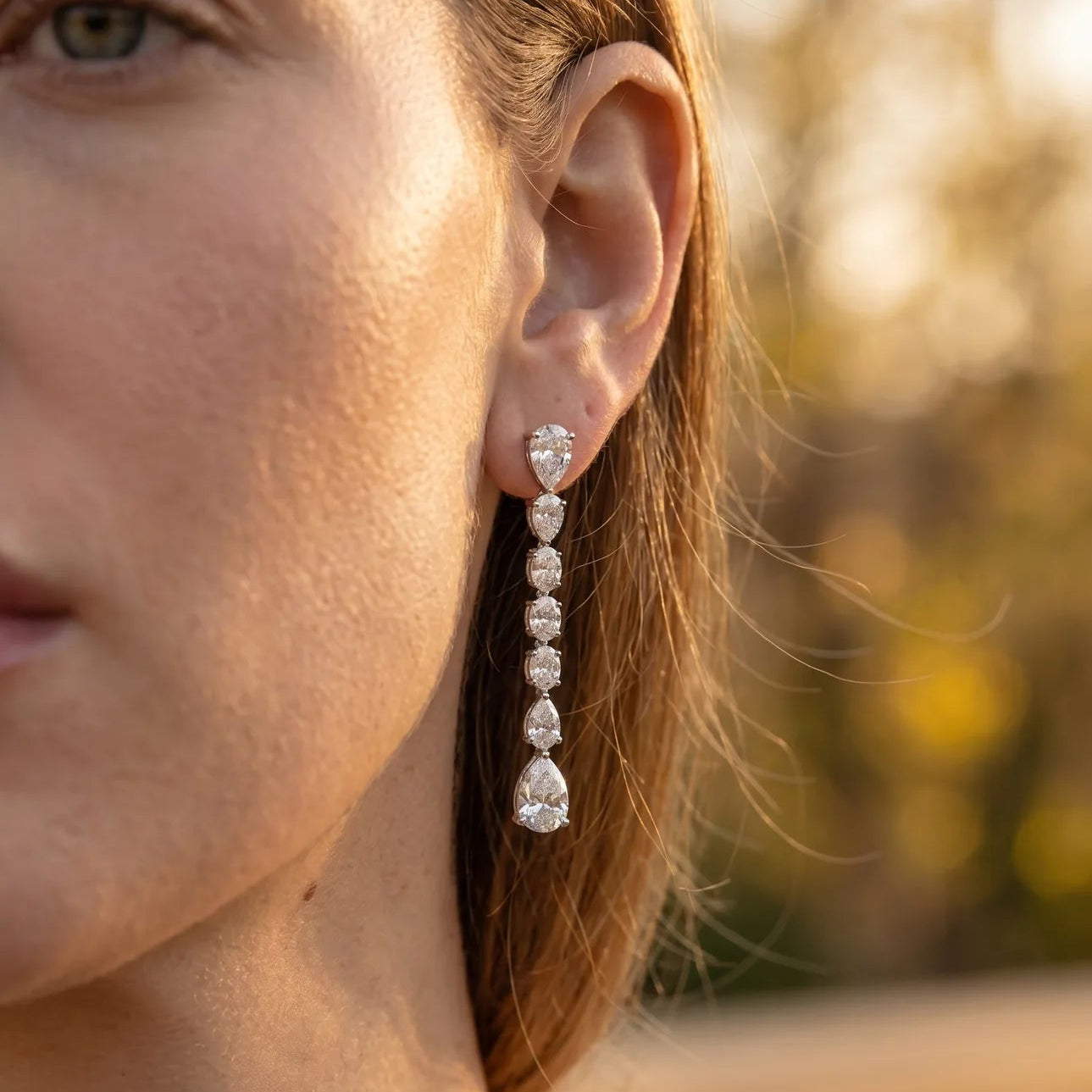 Cascade Line Earrings
