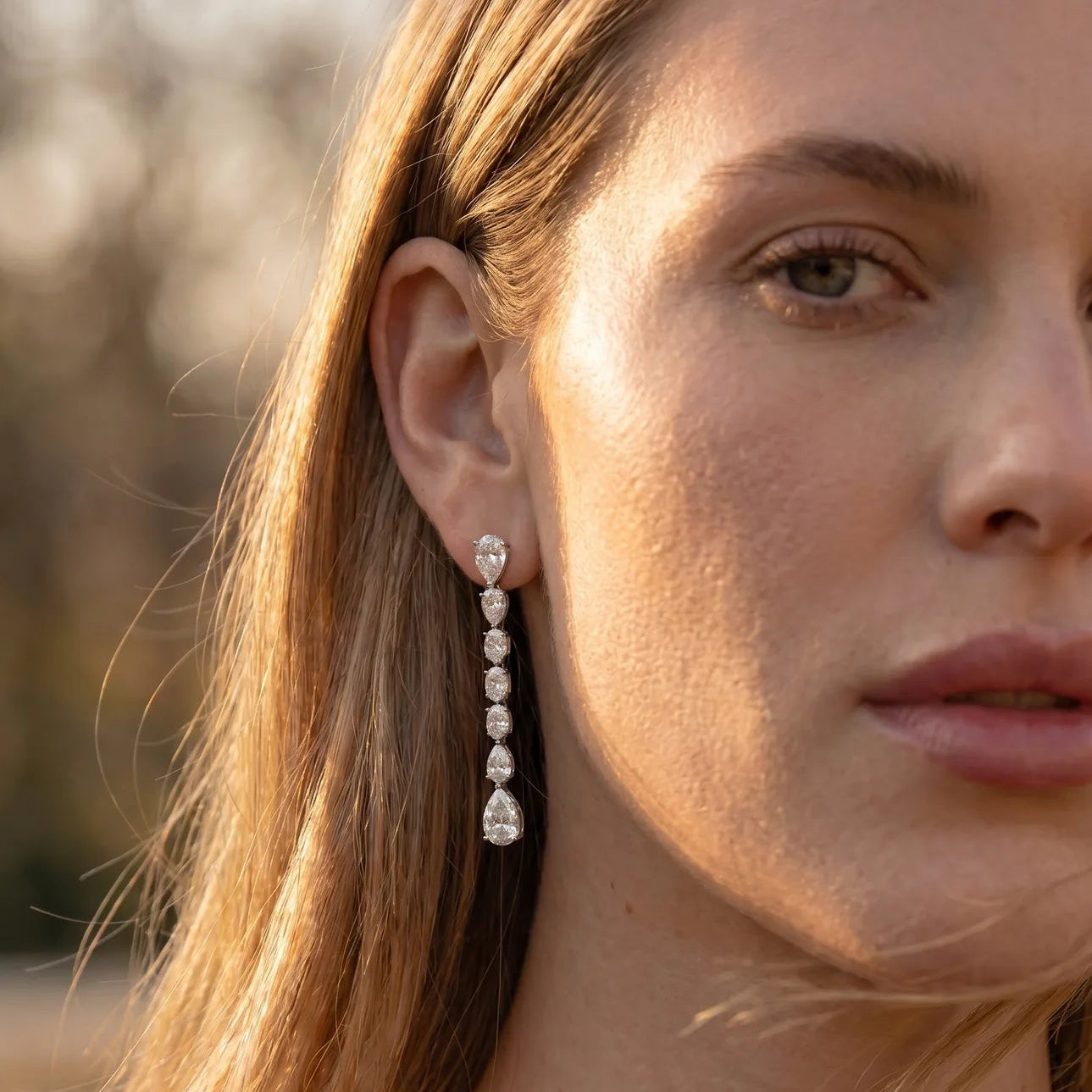 Cascade Line Earrings