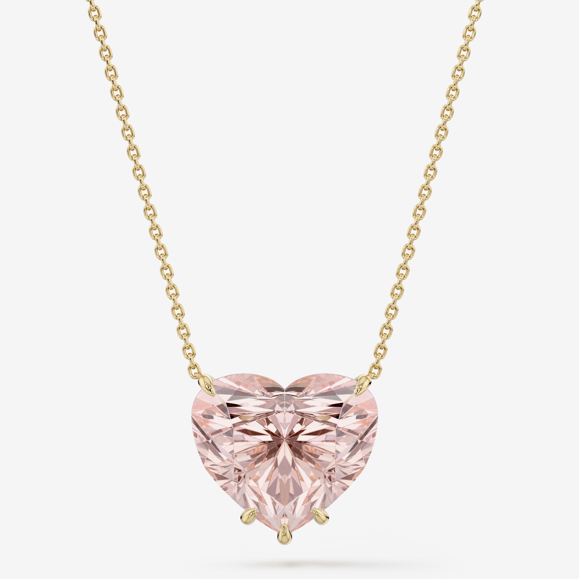 Pink Me Up Heart Pendant Necklace