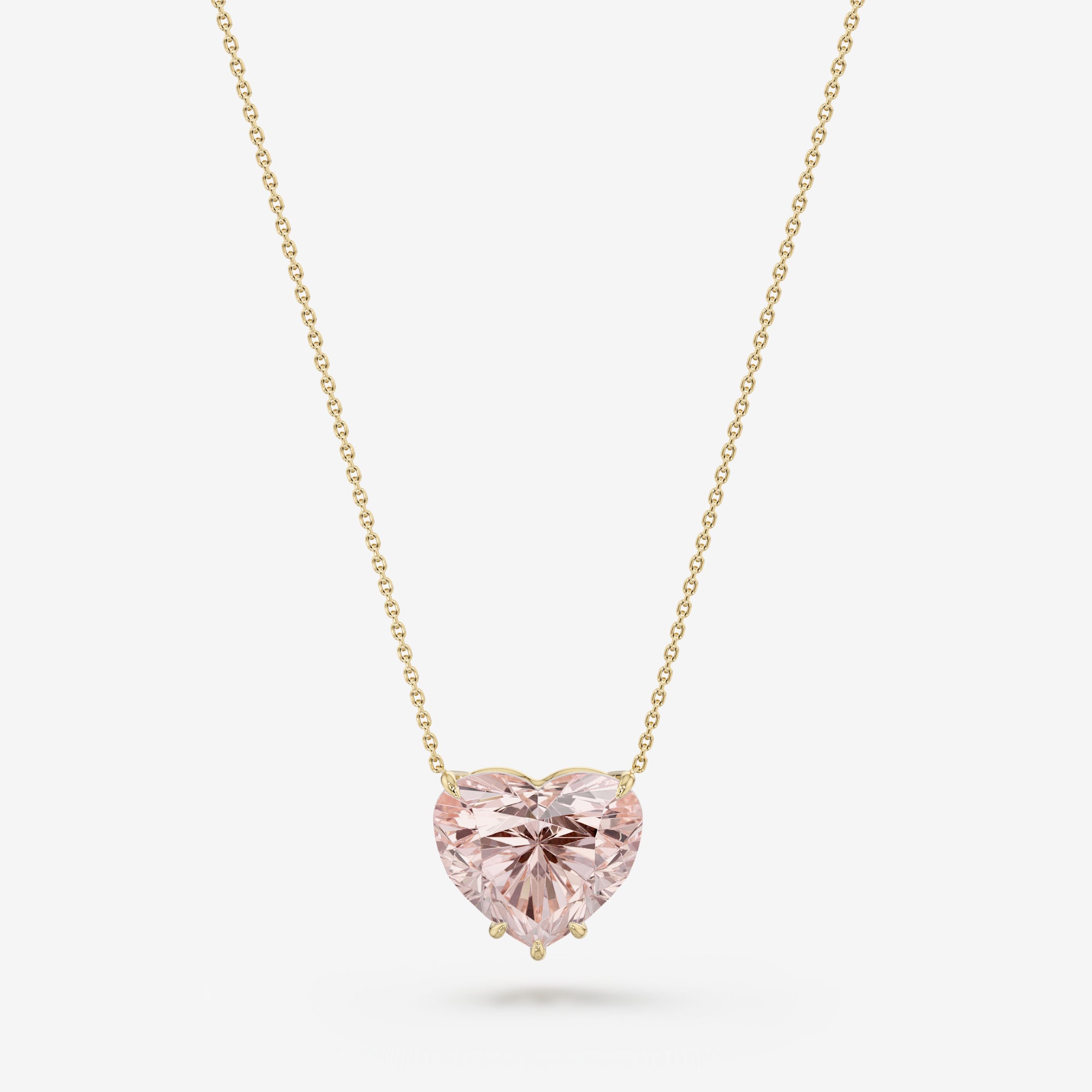 Pink Me Up Heart Pendant Necklace