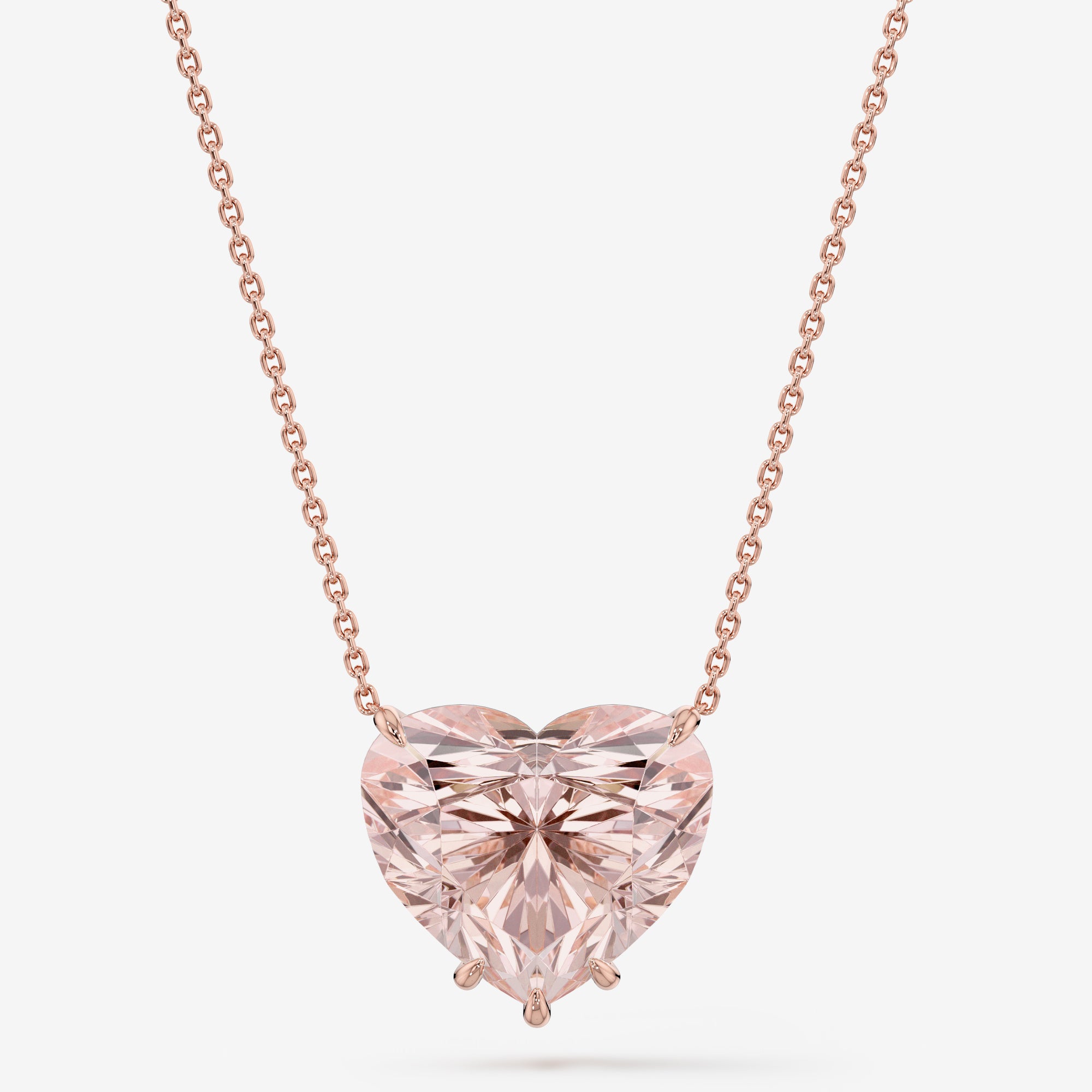 Pink Me Up Heart Pendant Necklace
