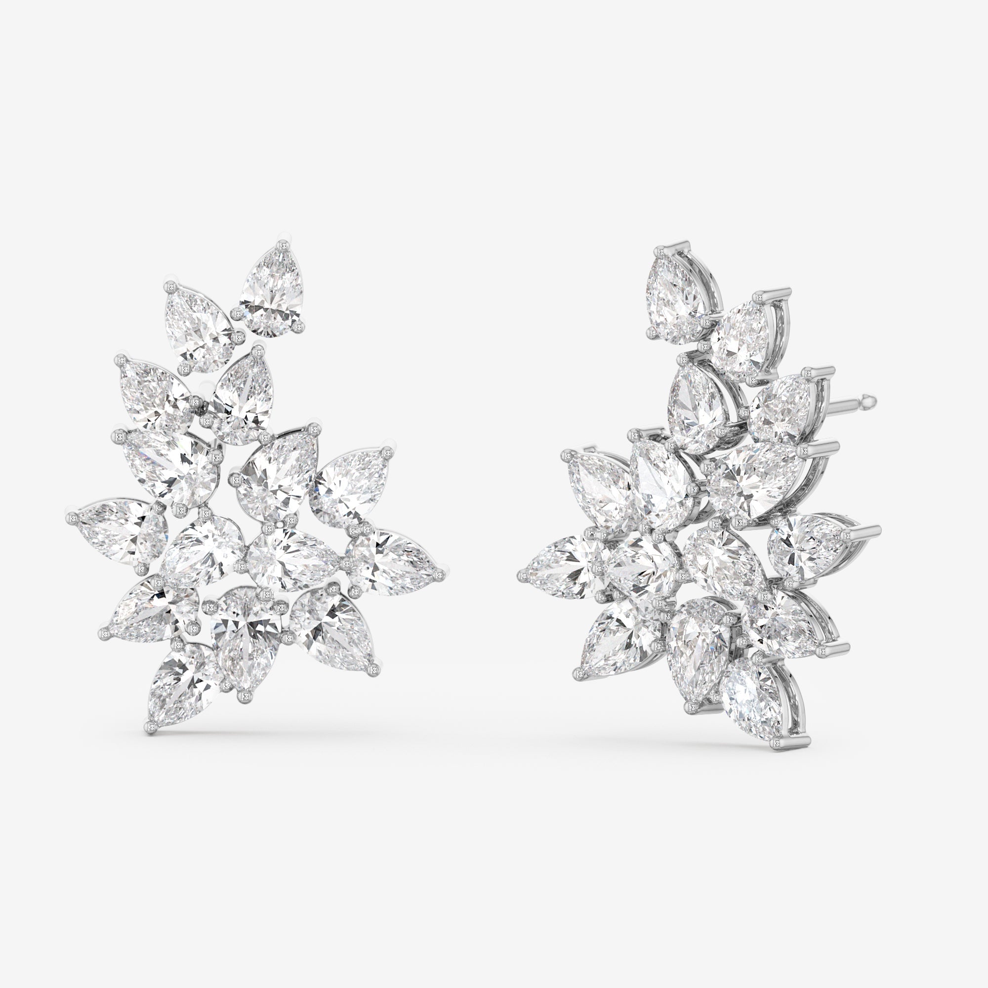 Diamond Statement Earrings
