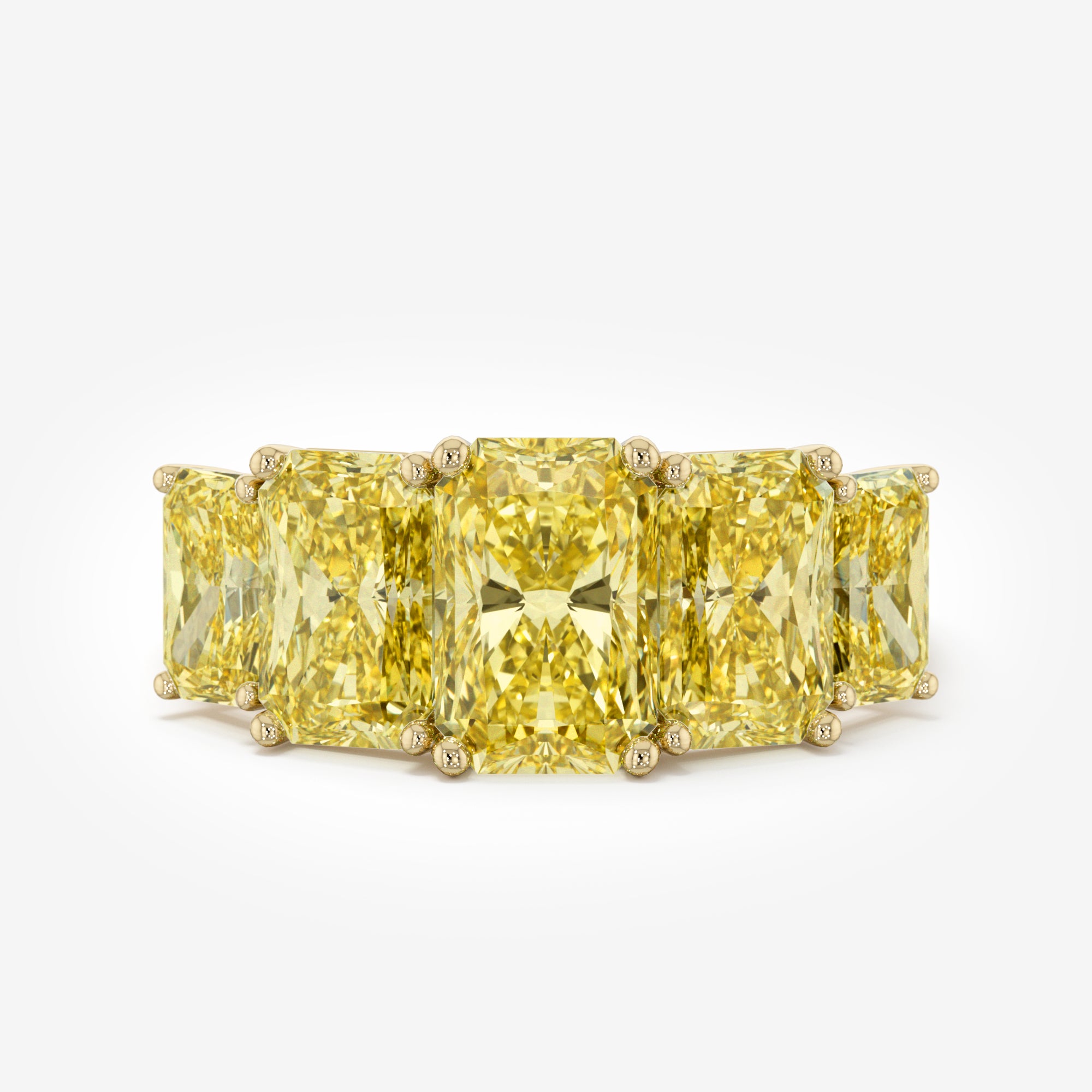 Golden Hour Yellow Diamonds Ring (7 Сt. T.W.)
