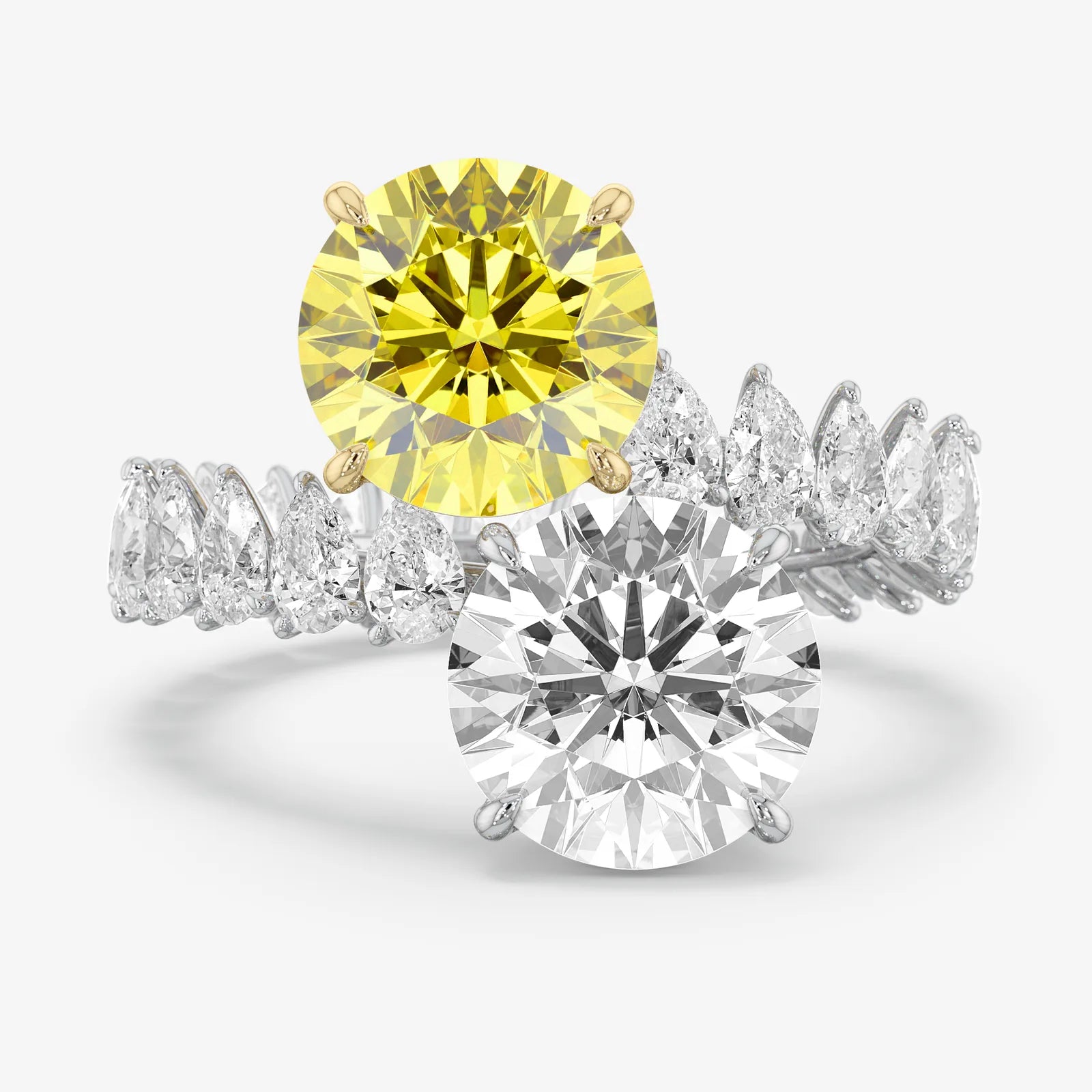 Bright Meets Right Toi et Moi Diamond Ring
