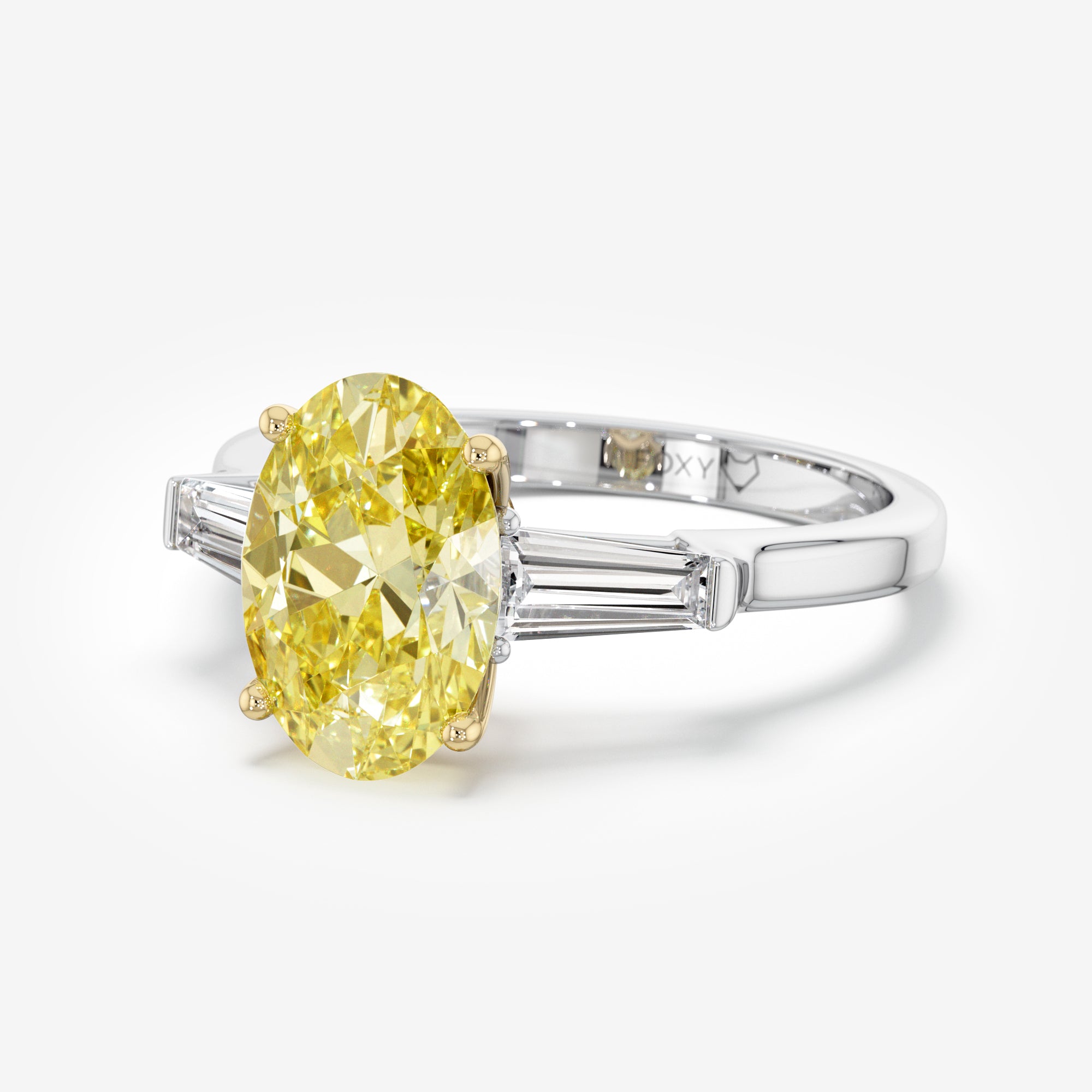 Helios Myth Yellow Diamond Ring (3,5 Сt. T.W.)