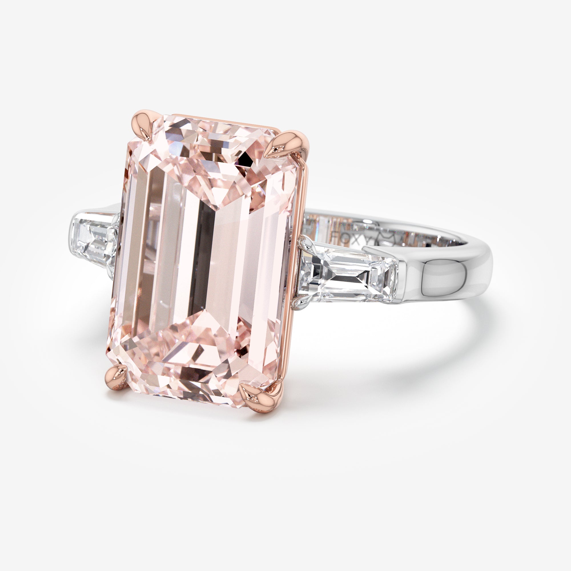 Silk Cut Pink Diamond Ring (9 Сt. T.W.)