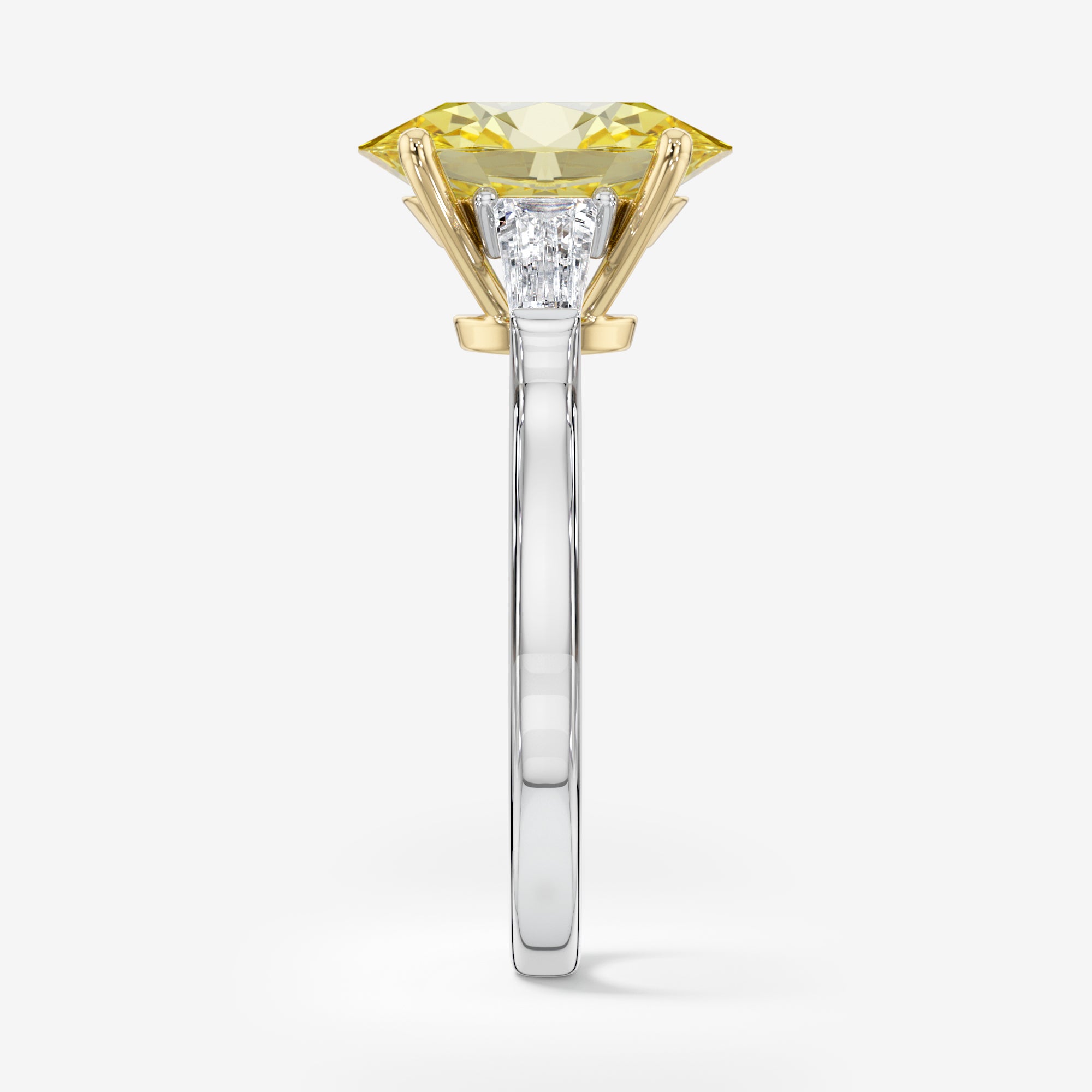 Helios Myth Yellow Diamond Ring (3,5 Сt. T.W.)