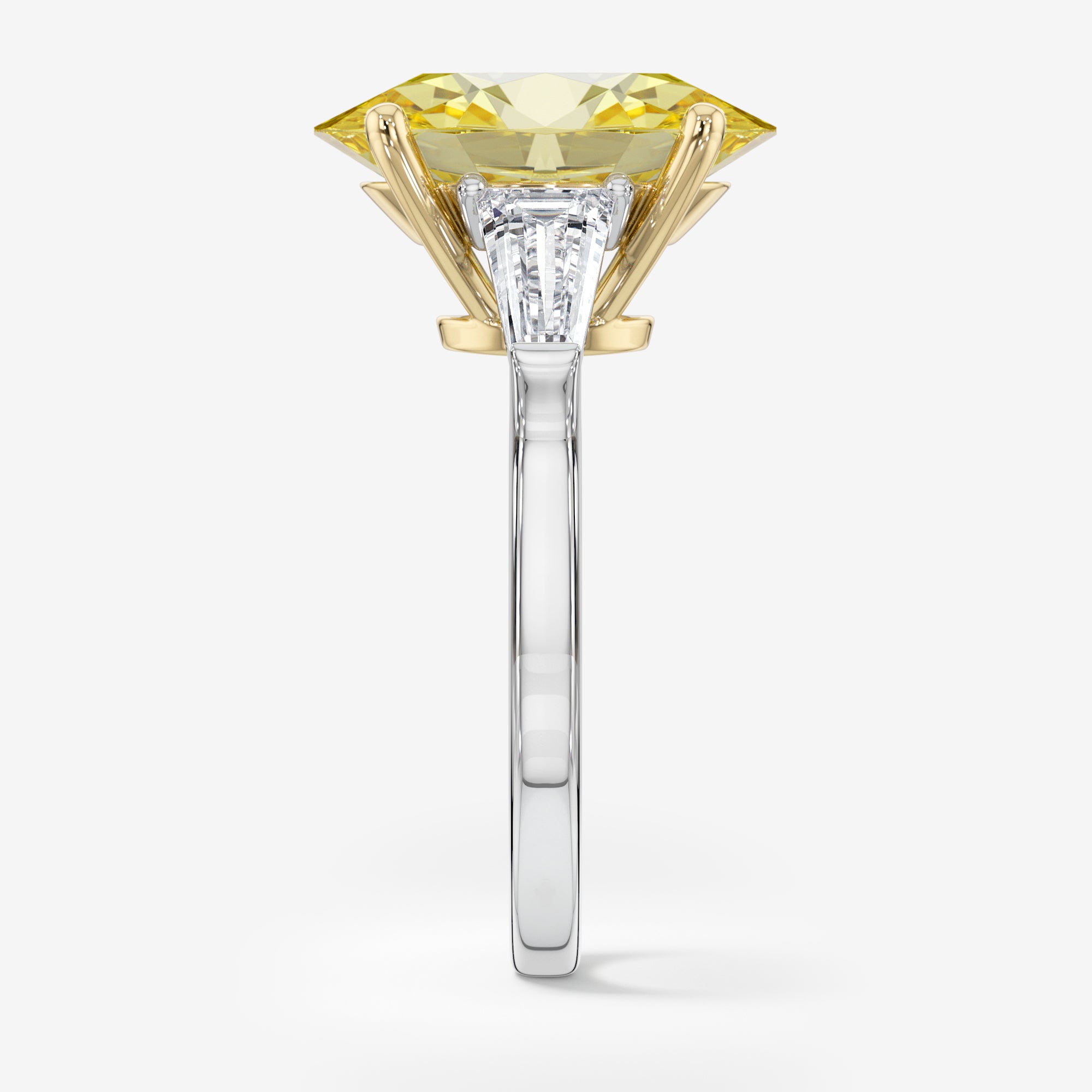 Pure Sun Yellow Diamond Ring (7 Сt. T.W.)