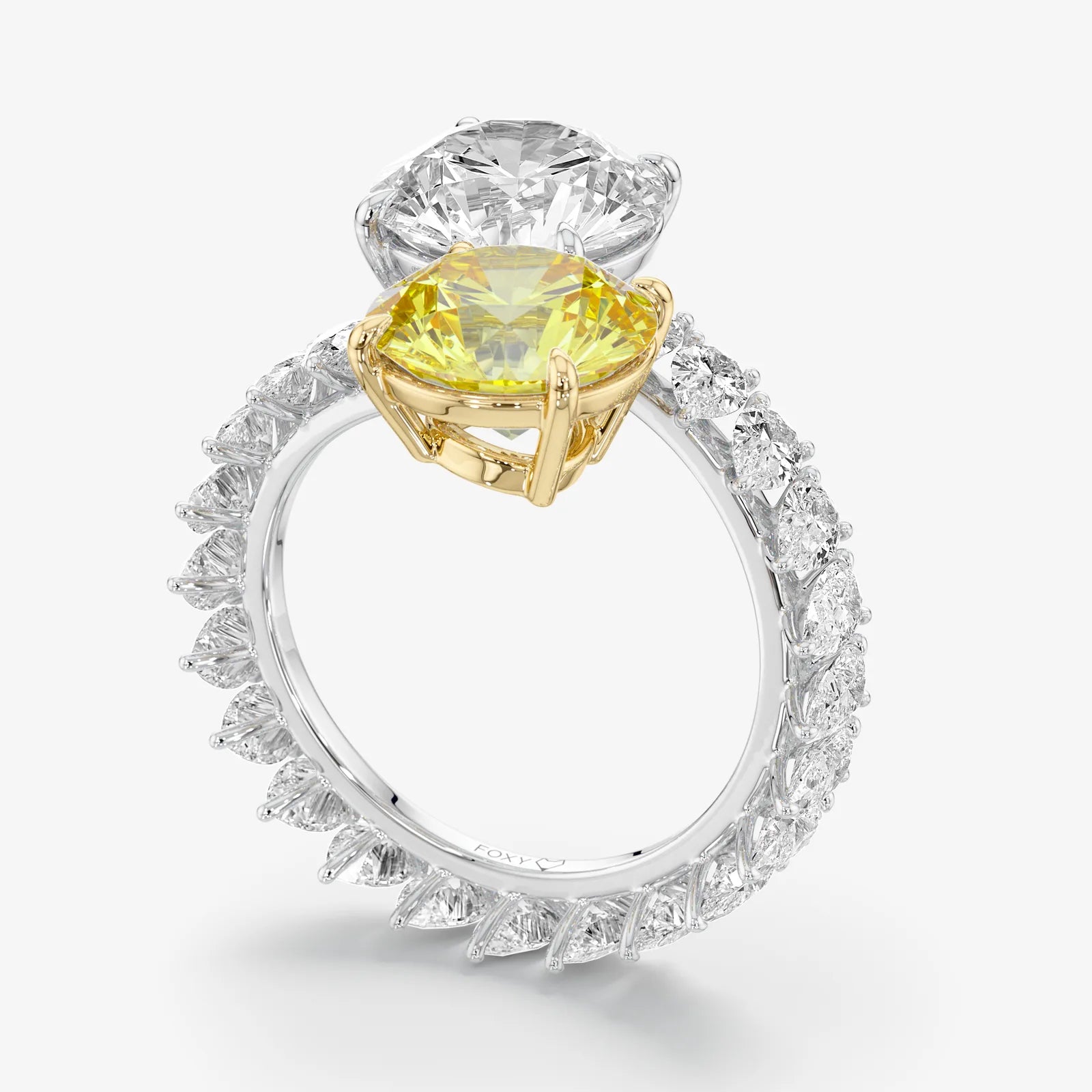 Bright Meets Right Toi et Moi Diamond Ring