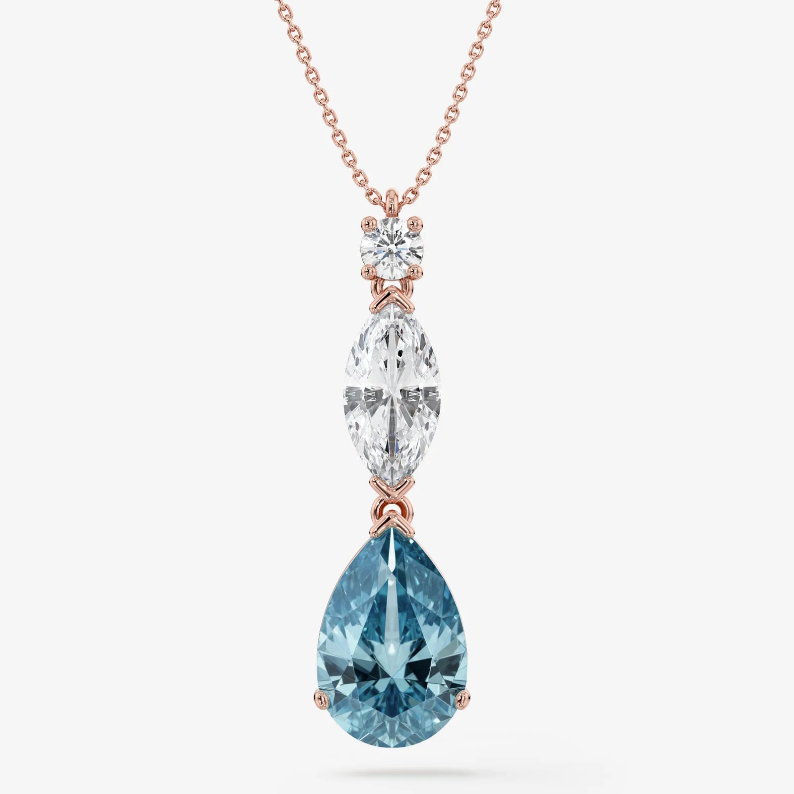 Blue Did That Pendant Necklace