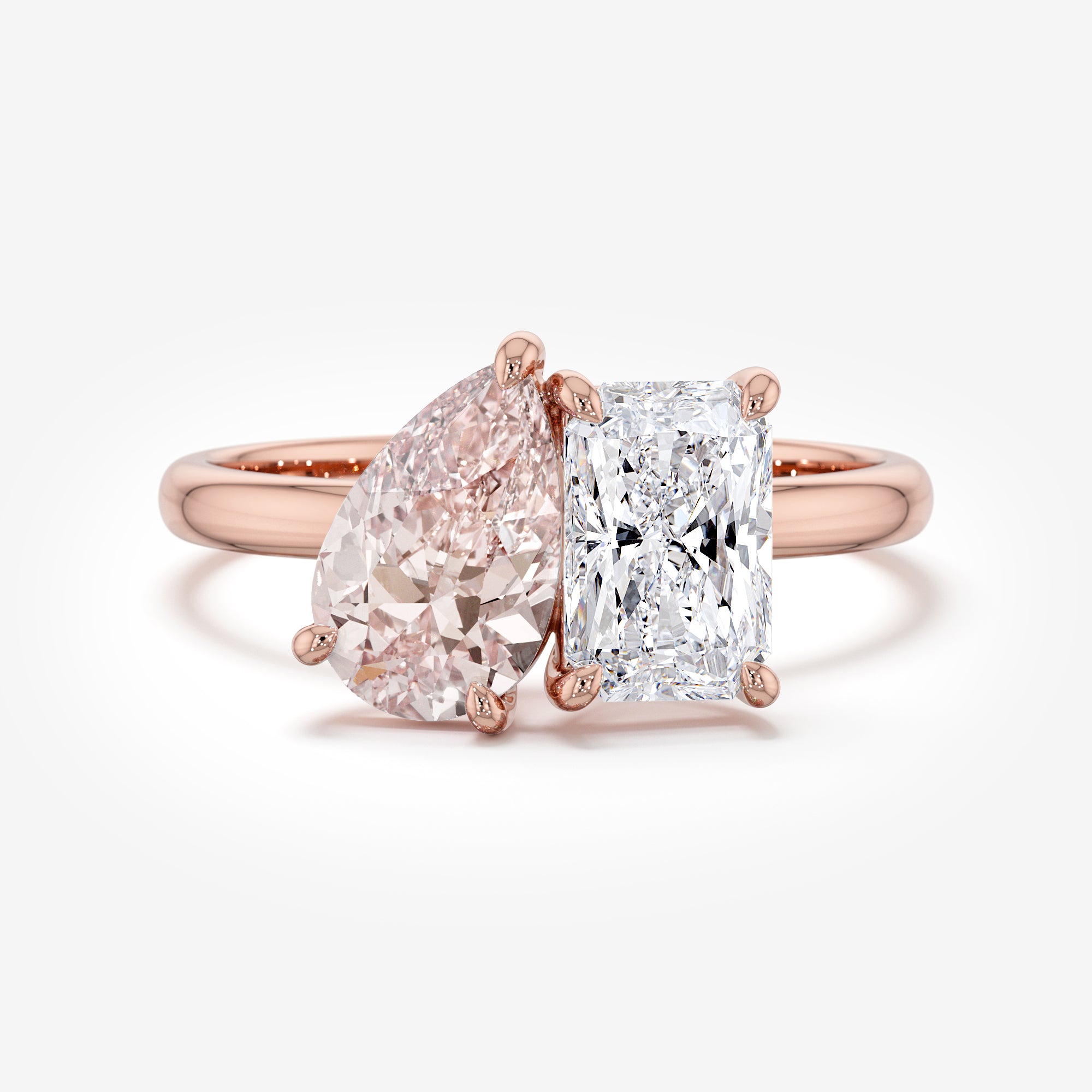 Rose-Ice Dialogue Pink Diamond Ring (4.5 Сt. T.W.)