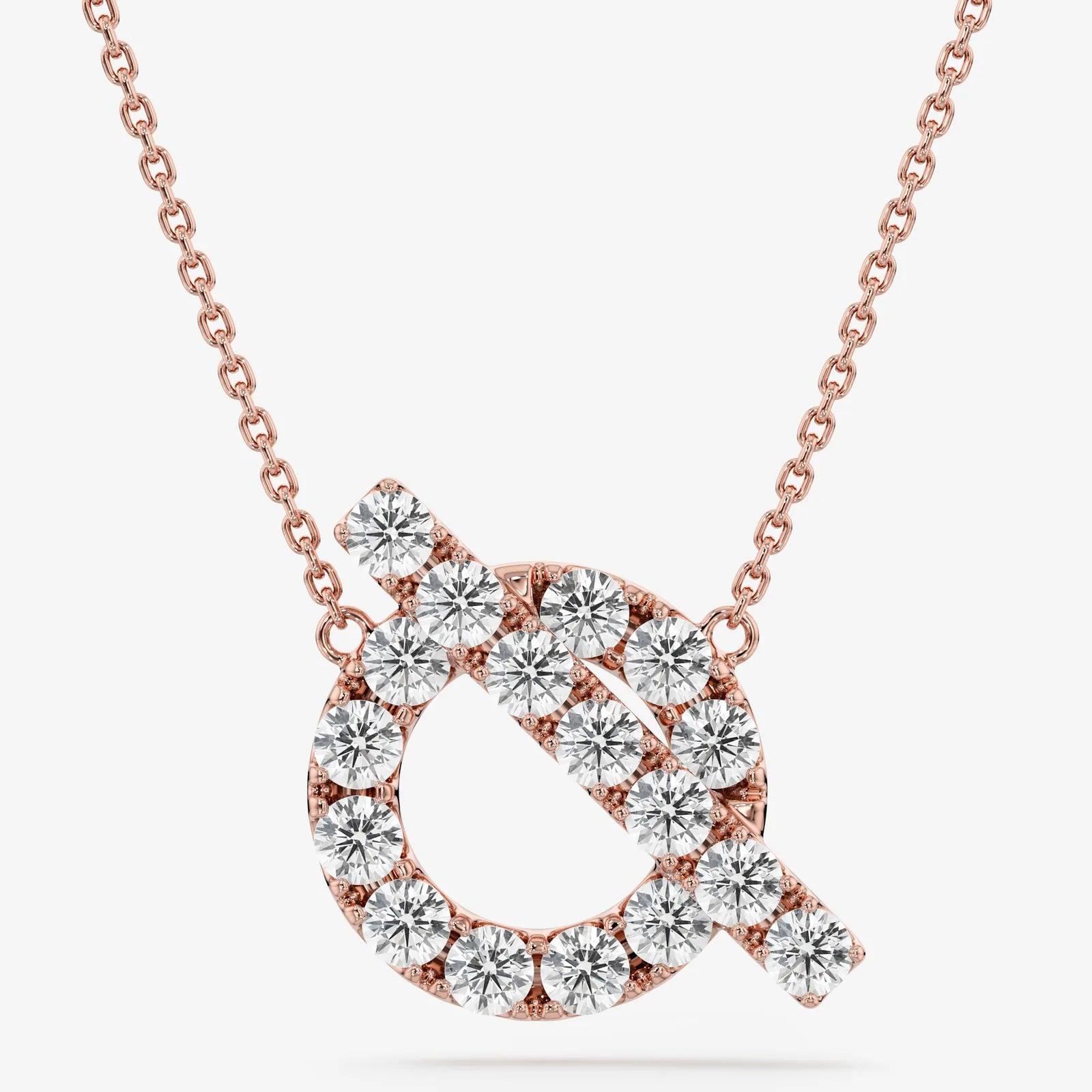Twist Ring Pendant Pendant Necklace