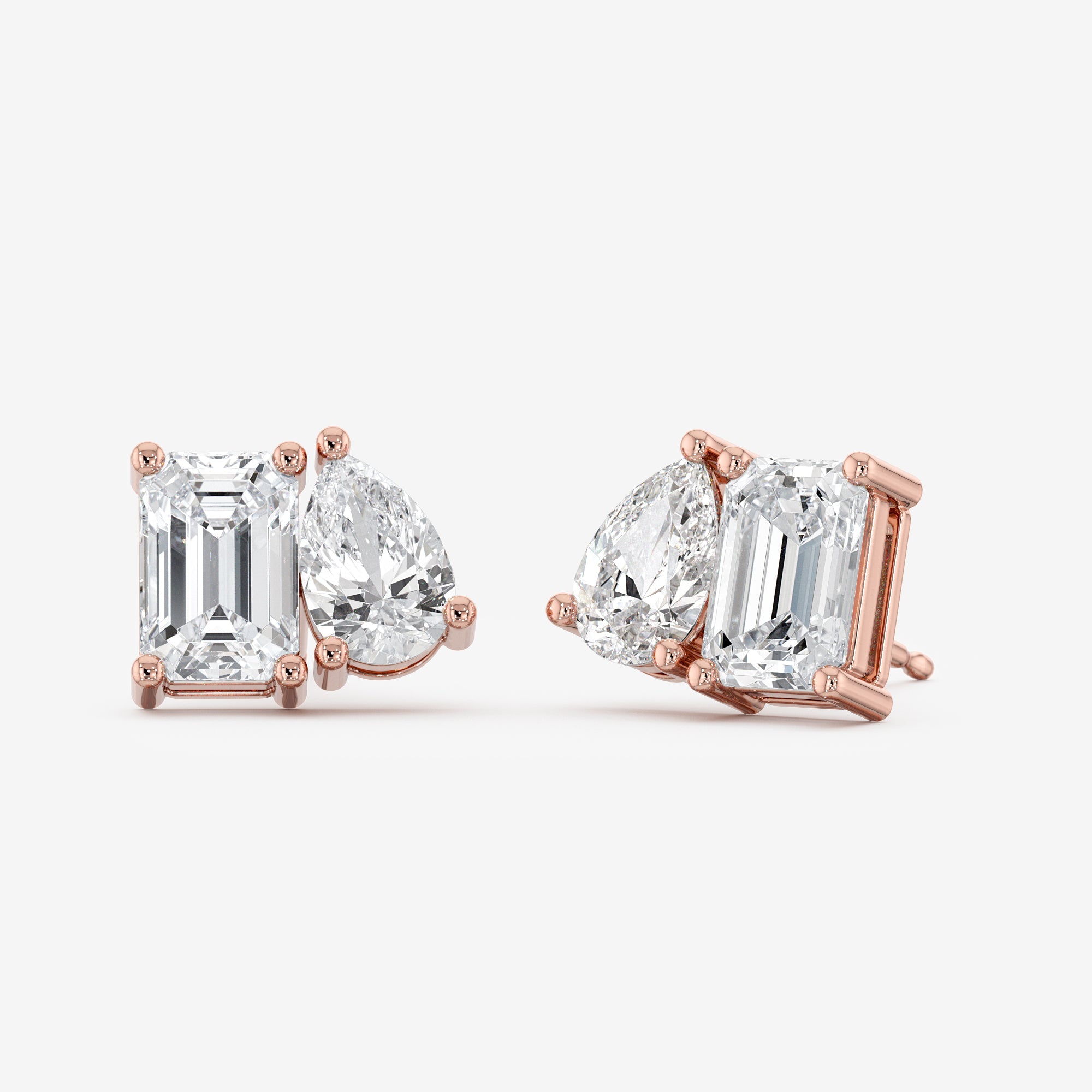 Toi et Moi Stud Earrings