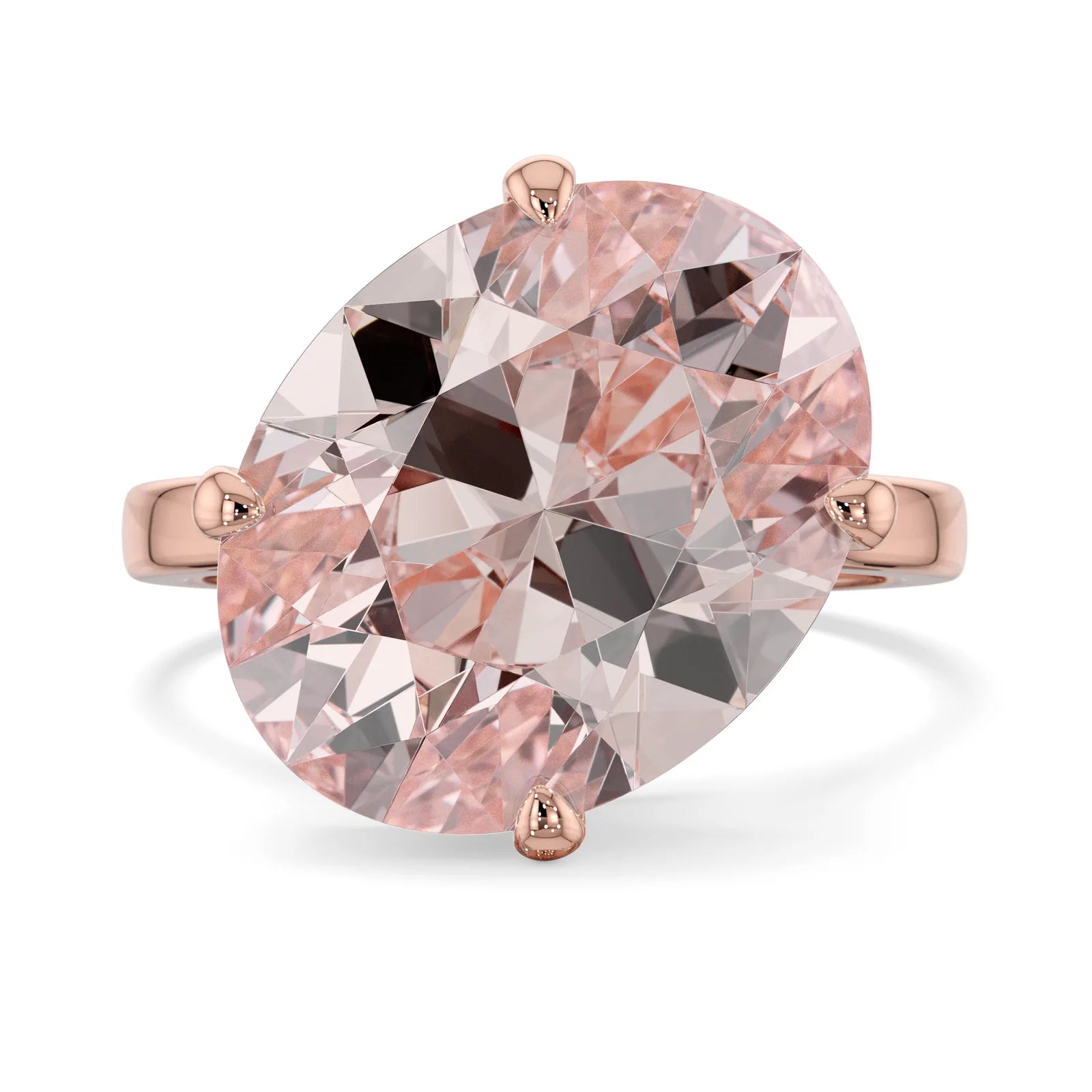 Call it Love Solitaire Oval Diamond Ring