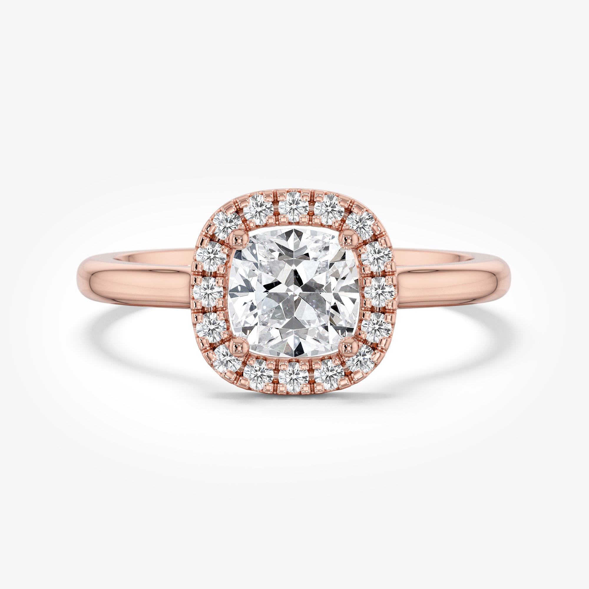 Halo Engagement Ring