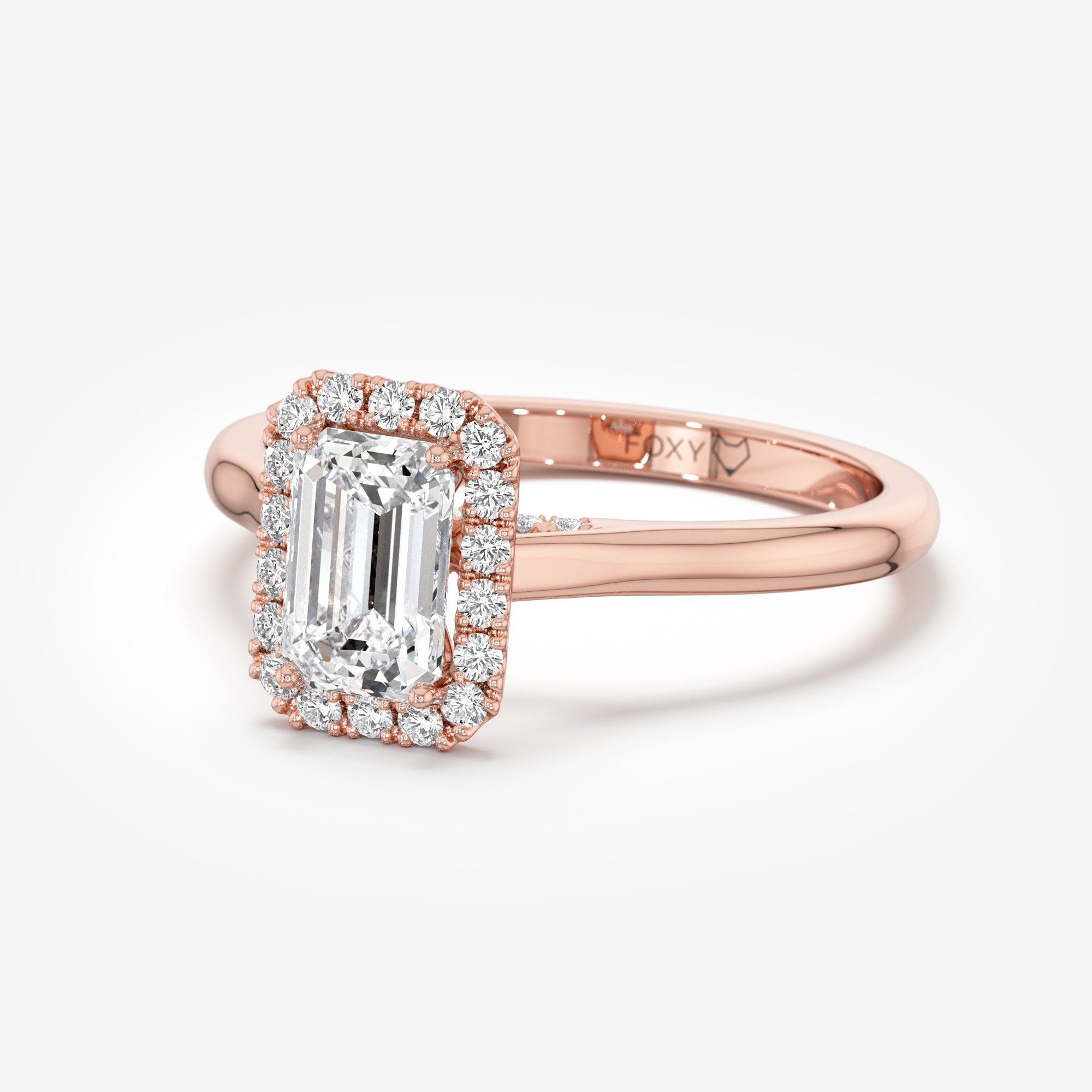 Halo Engagement Ring