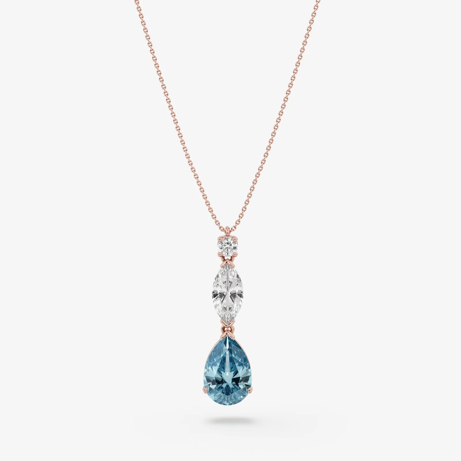 Blue Did That Pendant Necklace