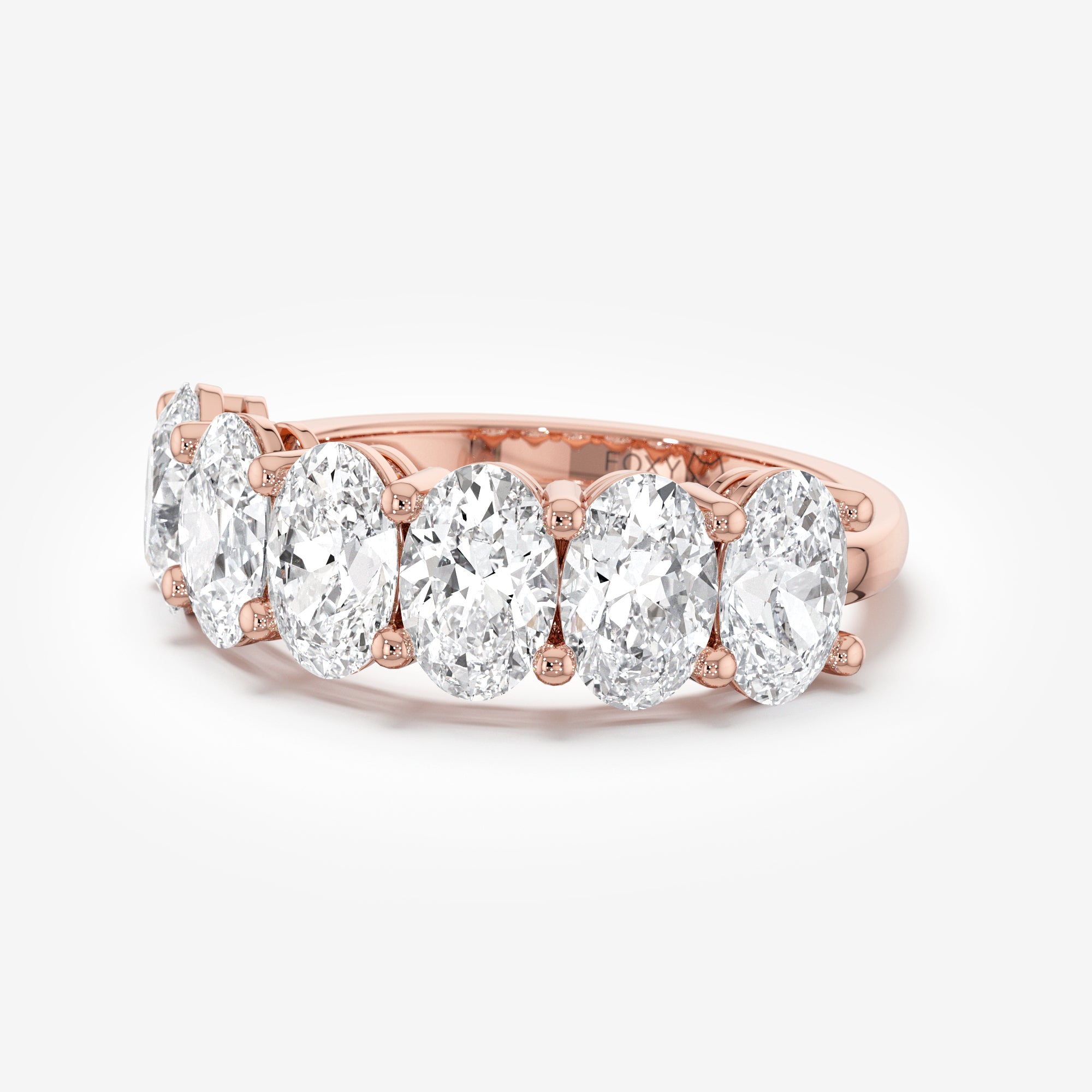 Six Stone Anniversary Ring