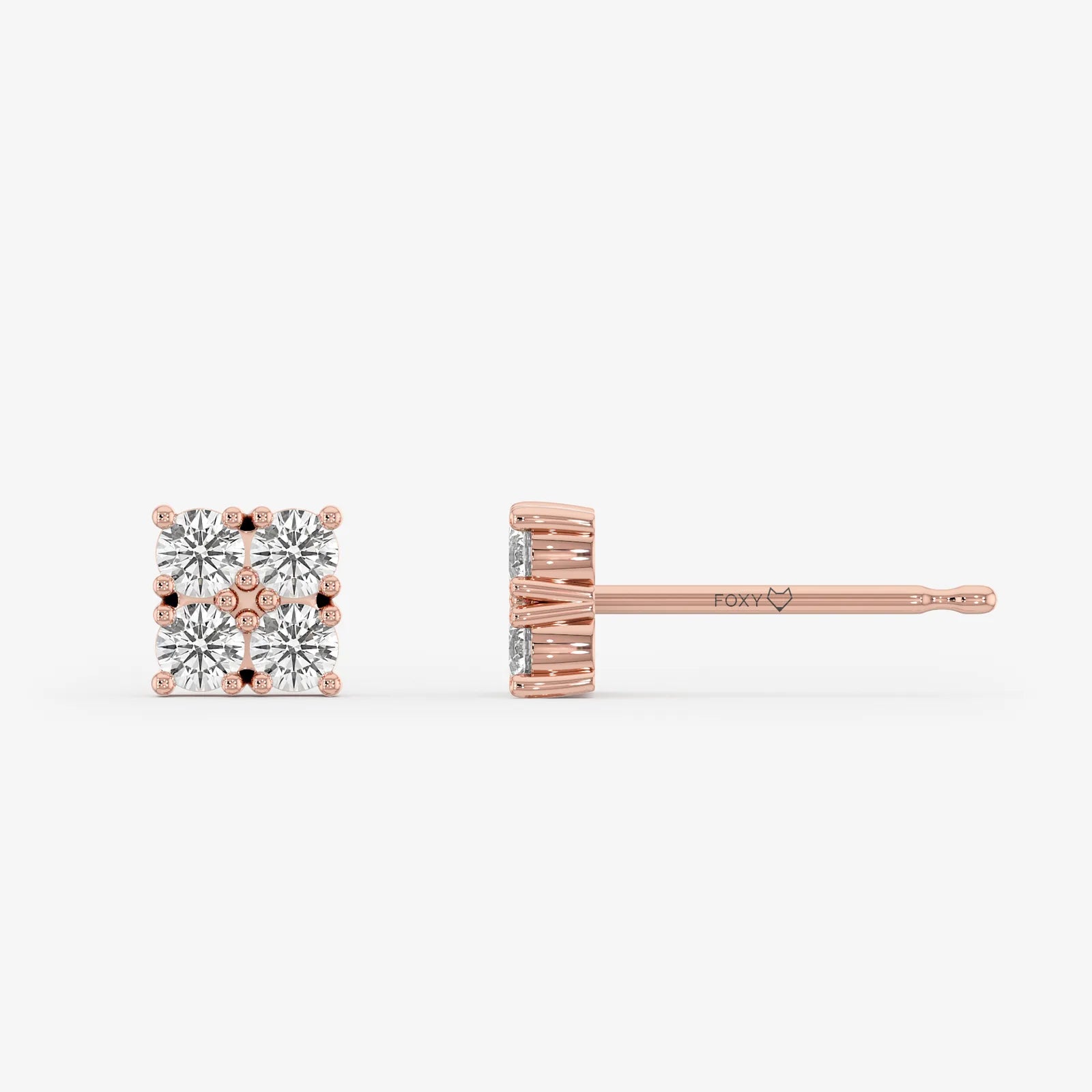 Quad Stud Earrings