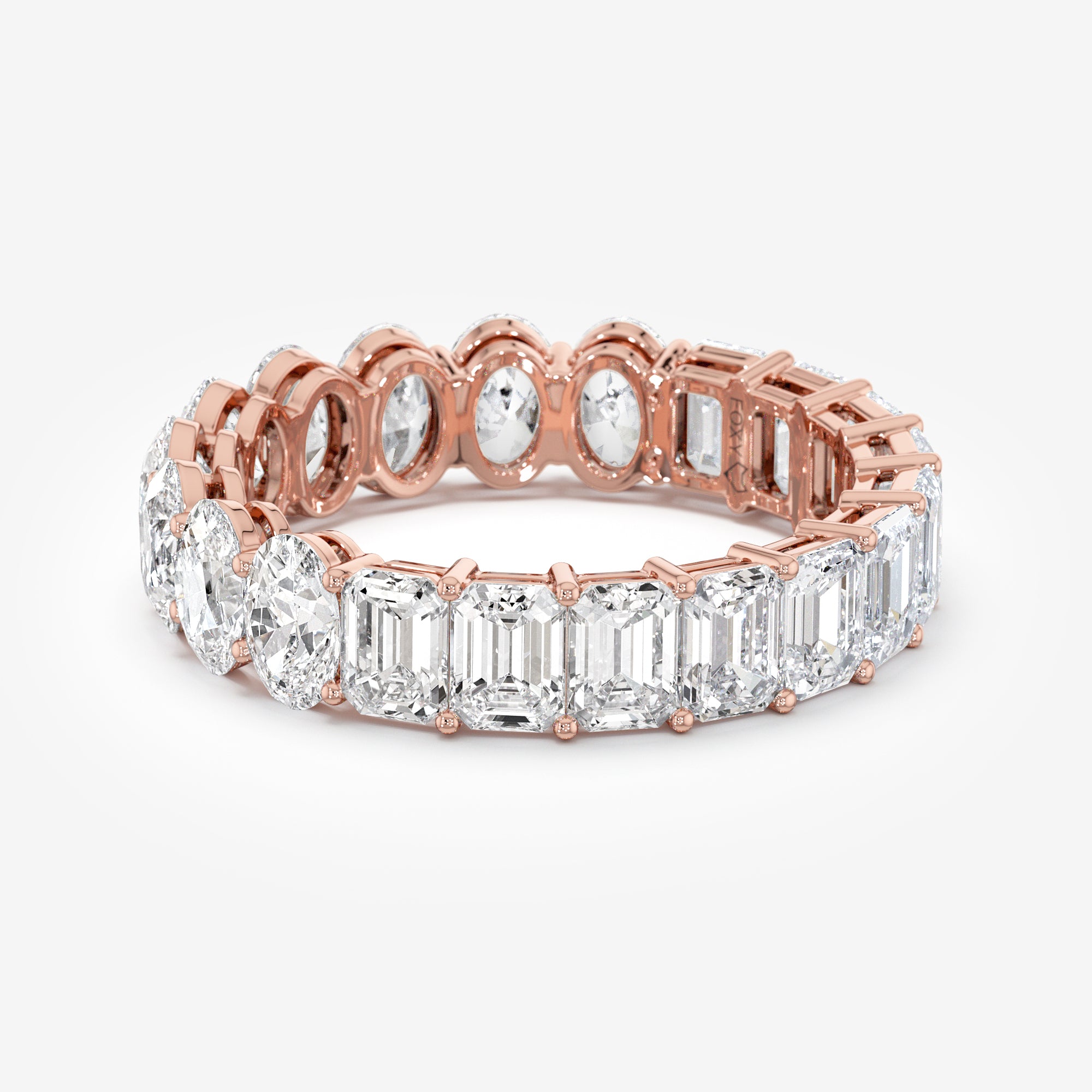 Multi-Shape Diamond Eternity Ring