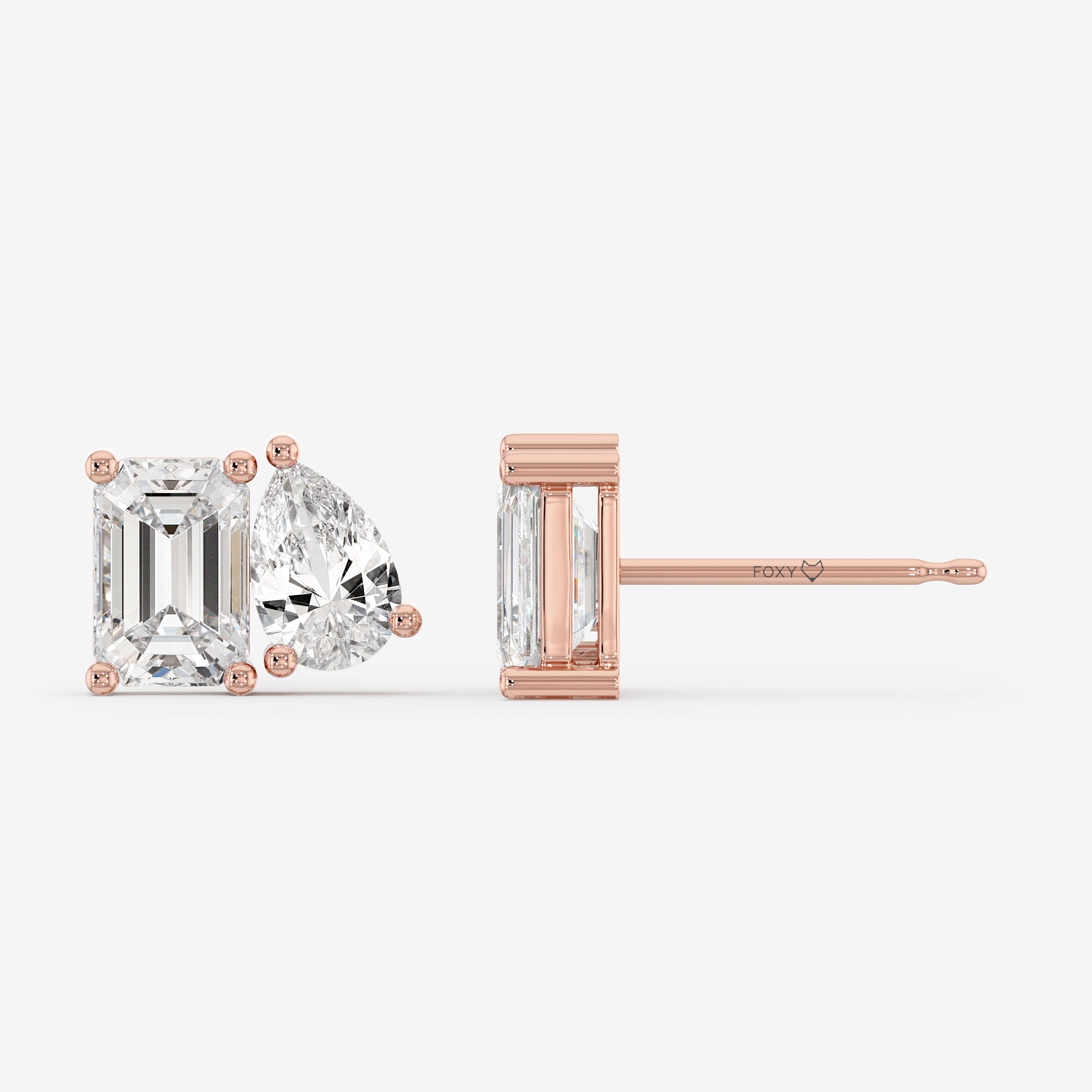 Toi et Moi Stud Earrings