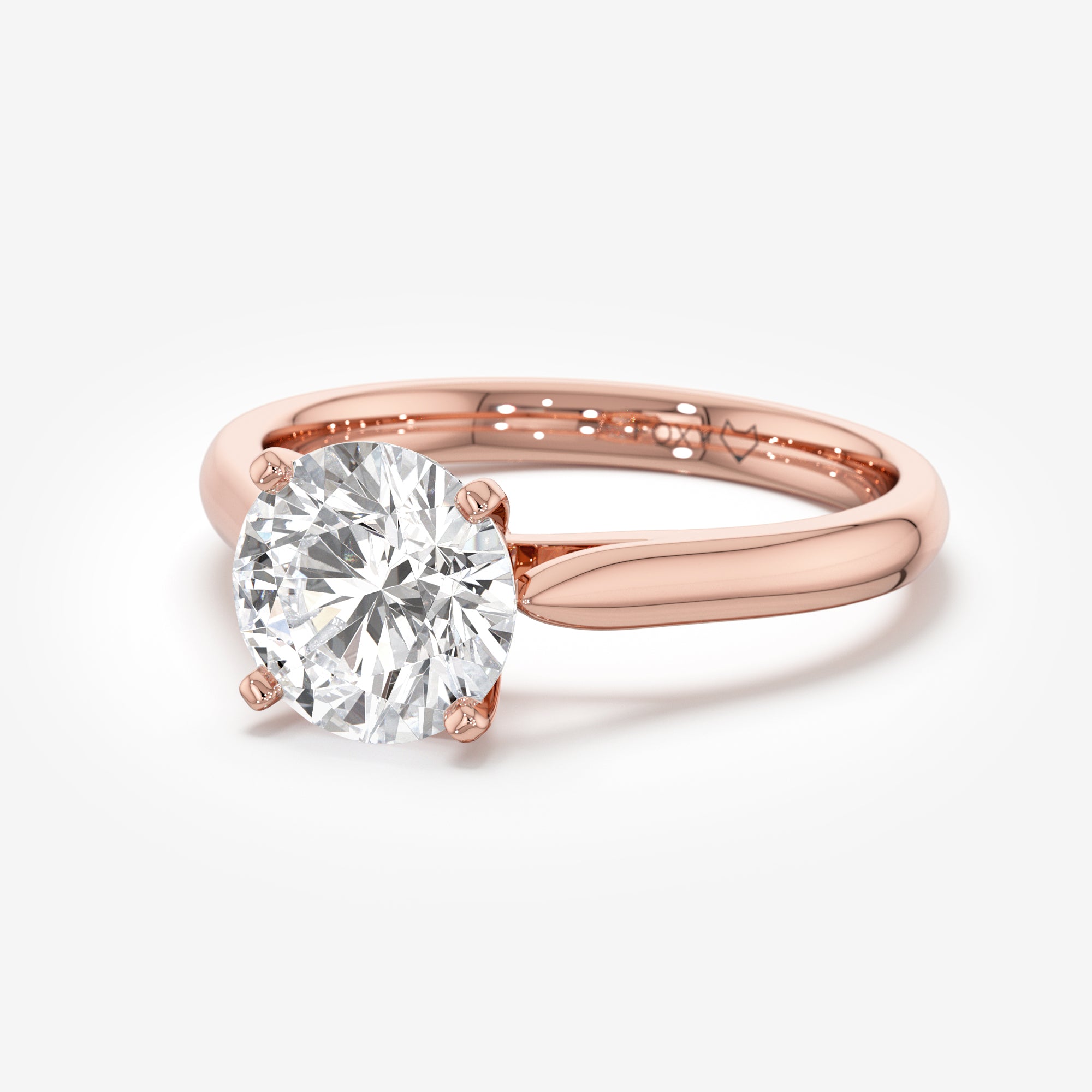 Cathedral Solitaire Engagement Ring