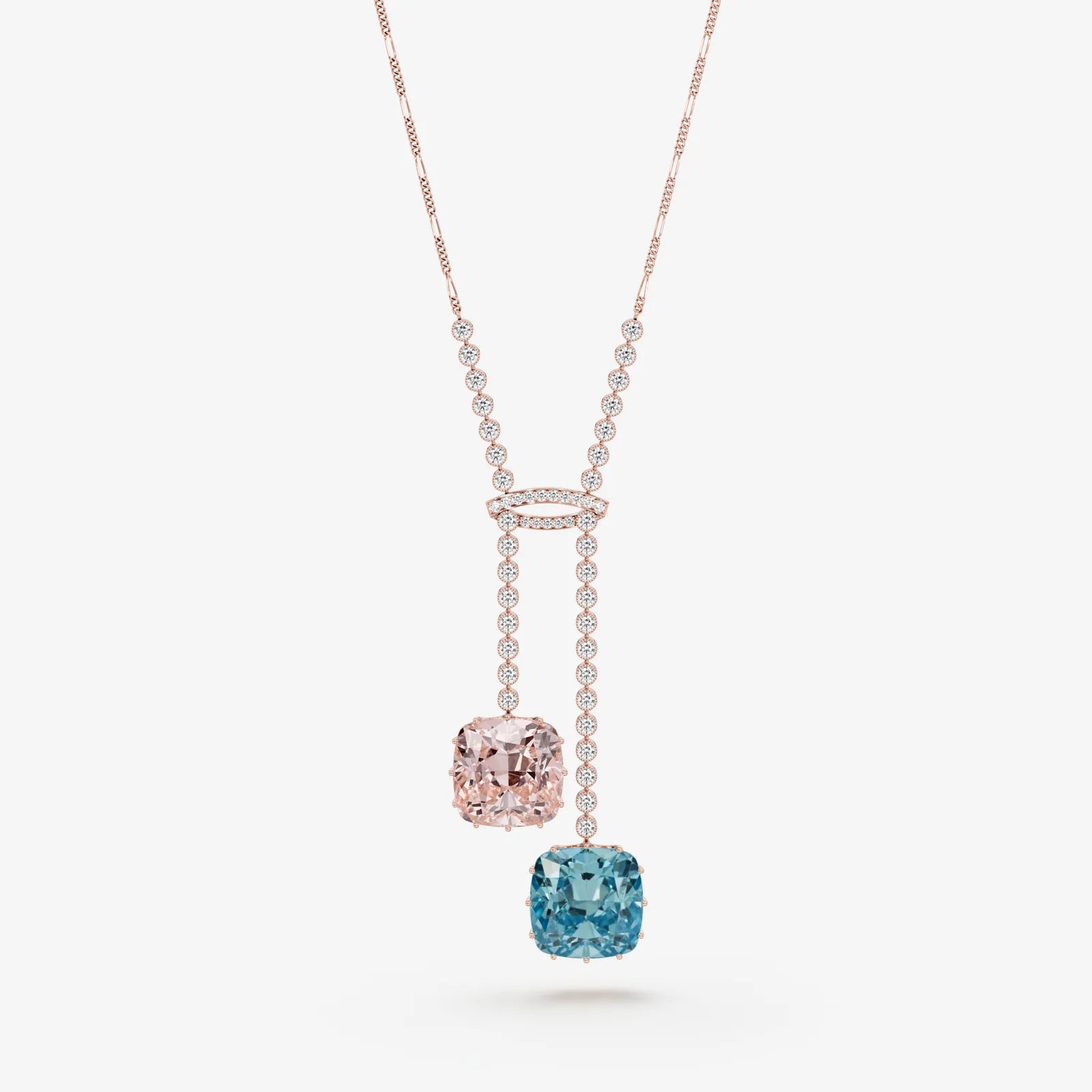 Perfect Contrast Pendant Necklace