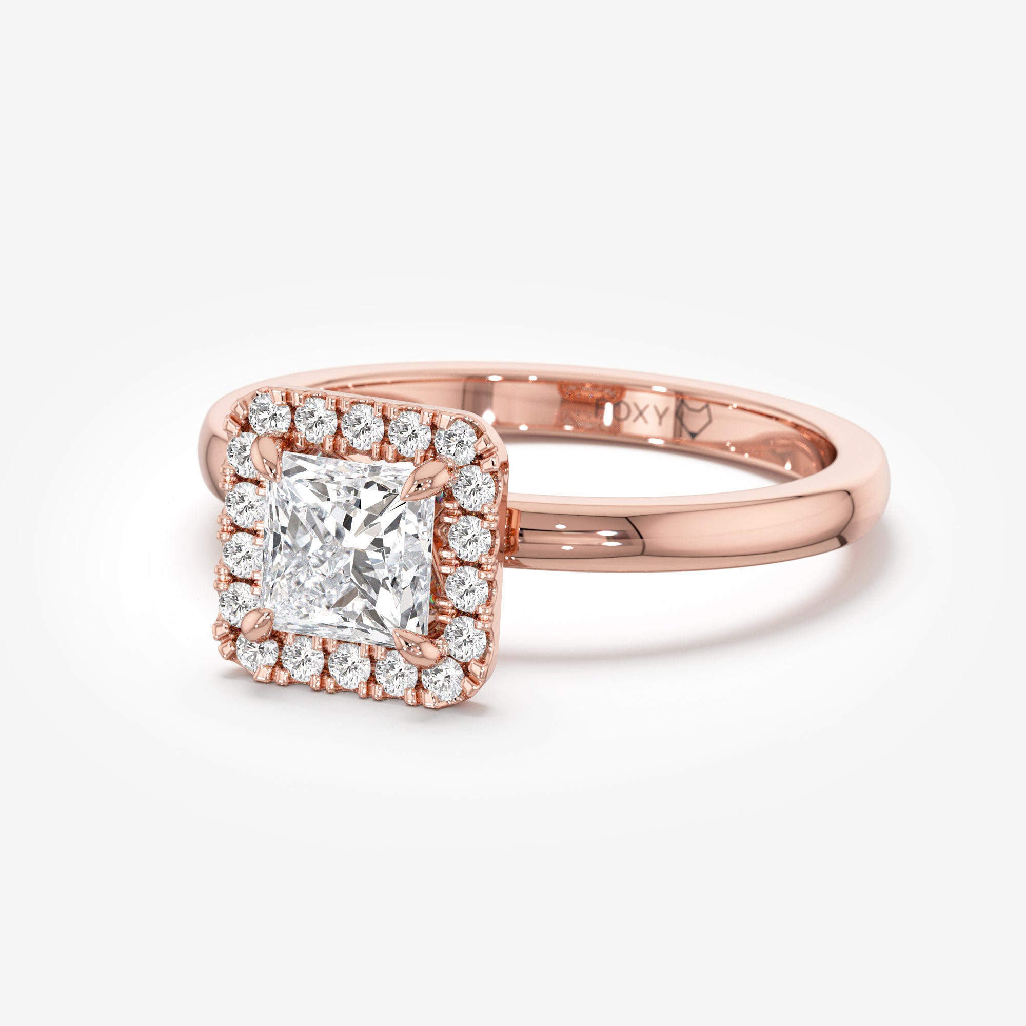 Halo Engagement Ring