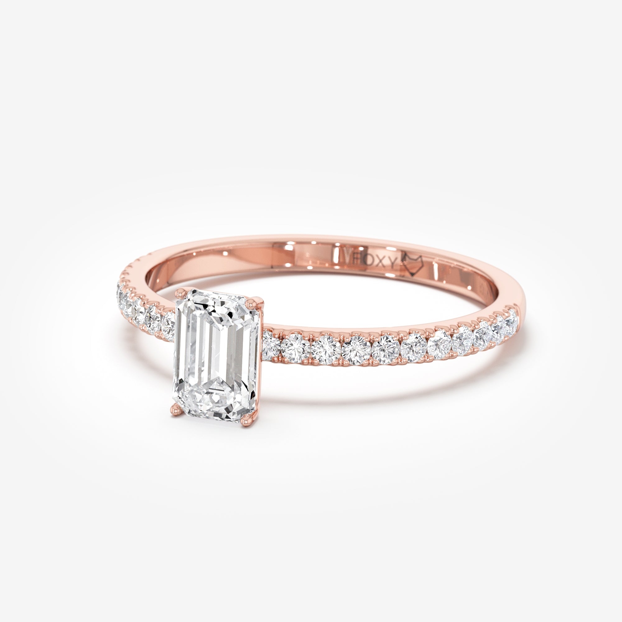 Pavé Engagement Ring