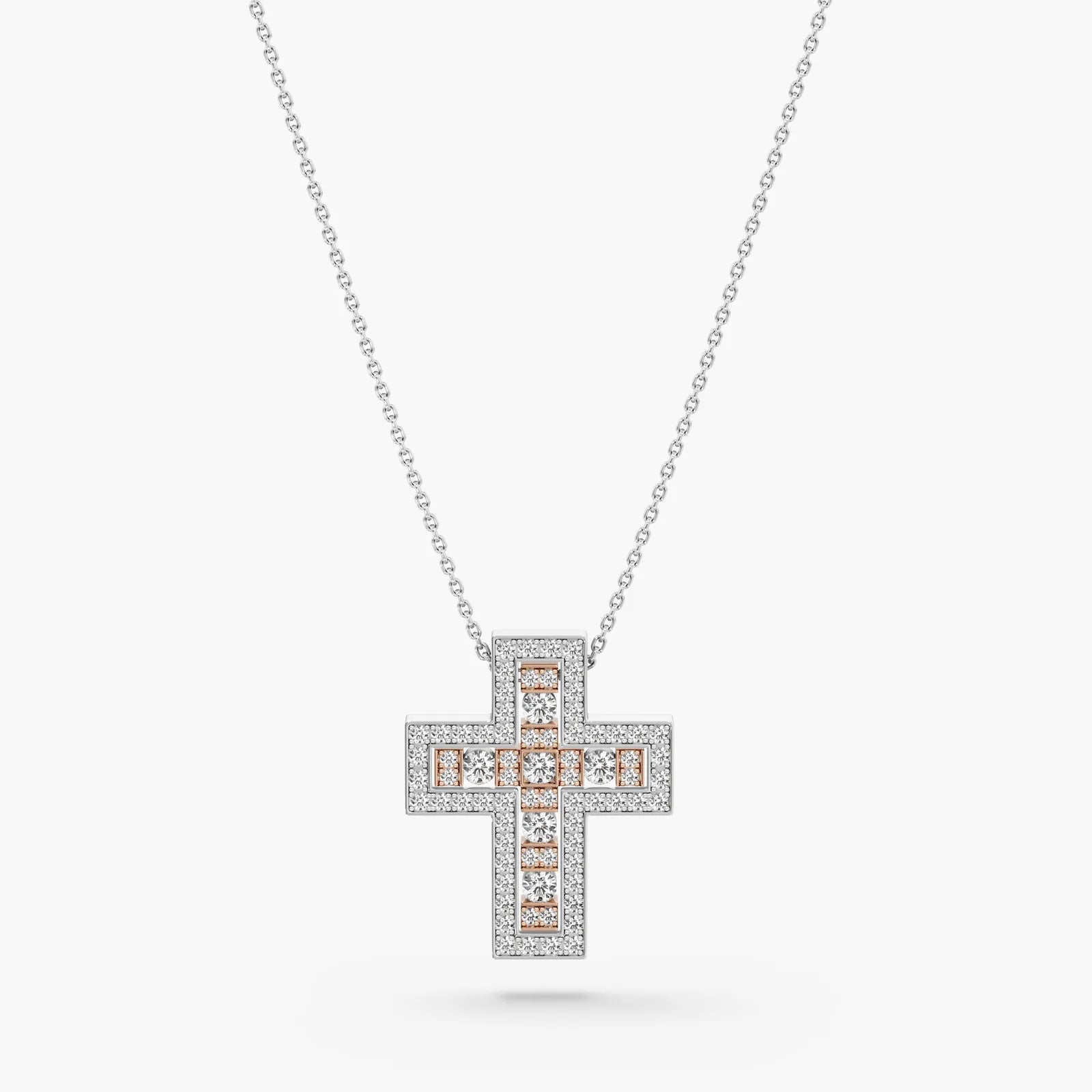 Cross My Heart Pendant Necklace