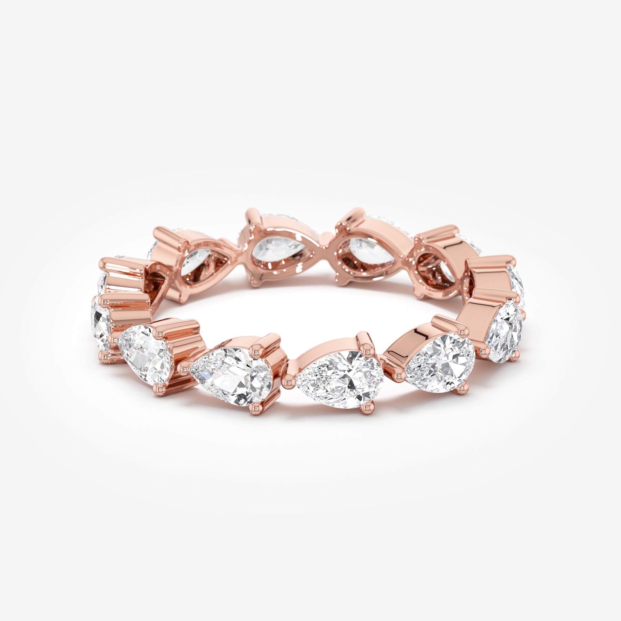 East-West Eternity Ring