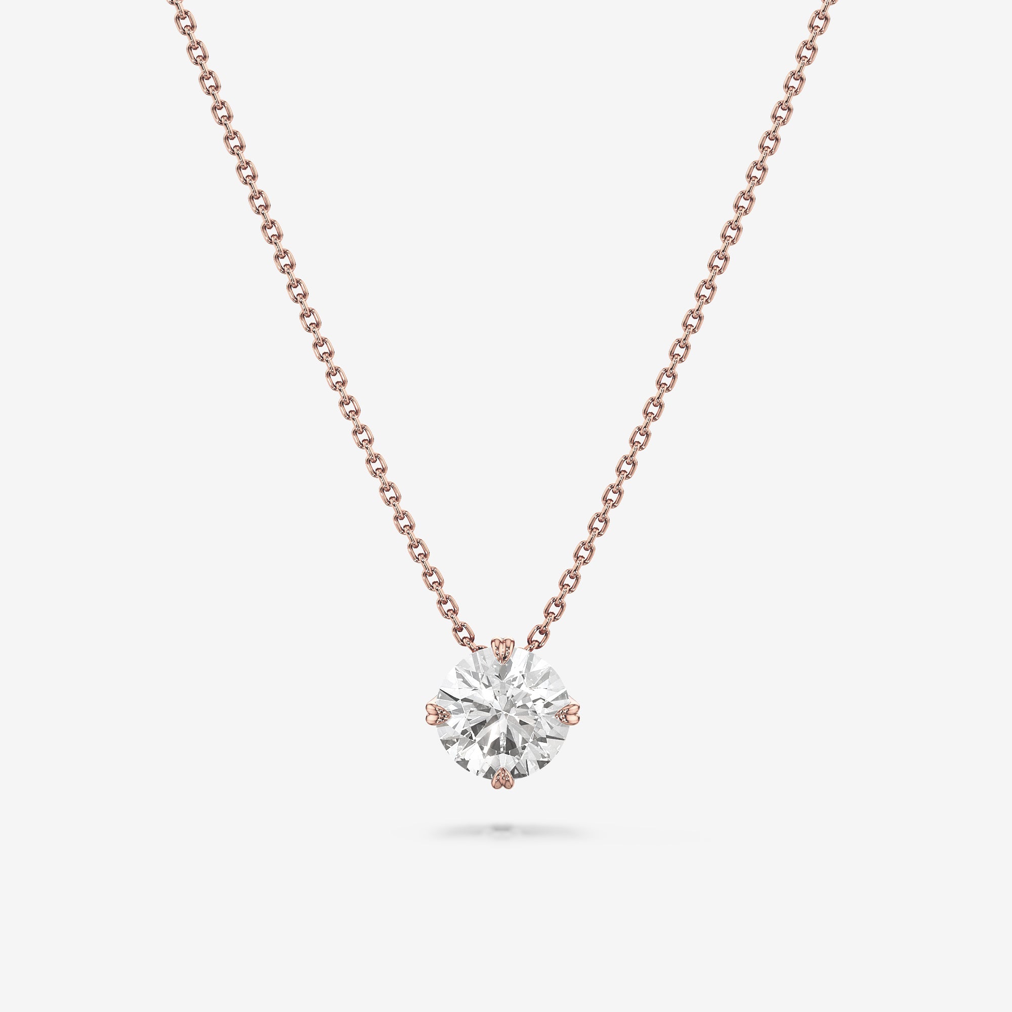 Classic Pendant Necklace (1 Сt. T.W.)