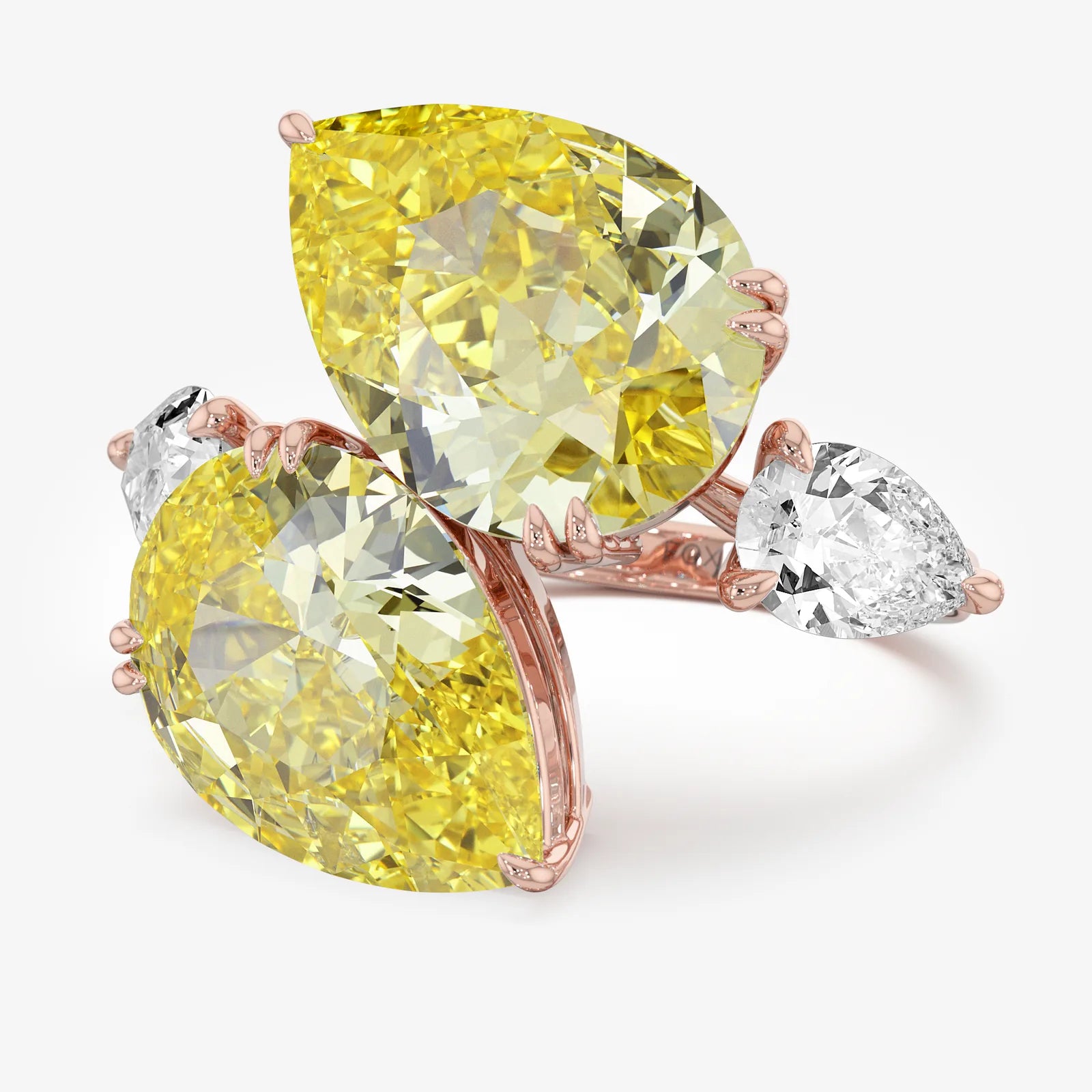 Look Twice Toi et Moi Diamond Ring