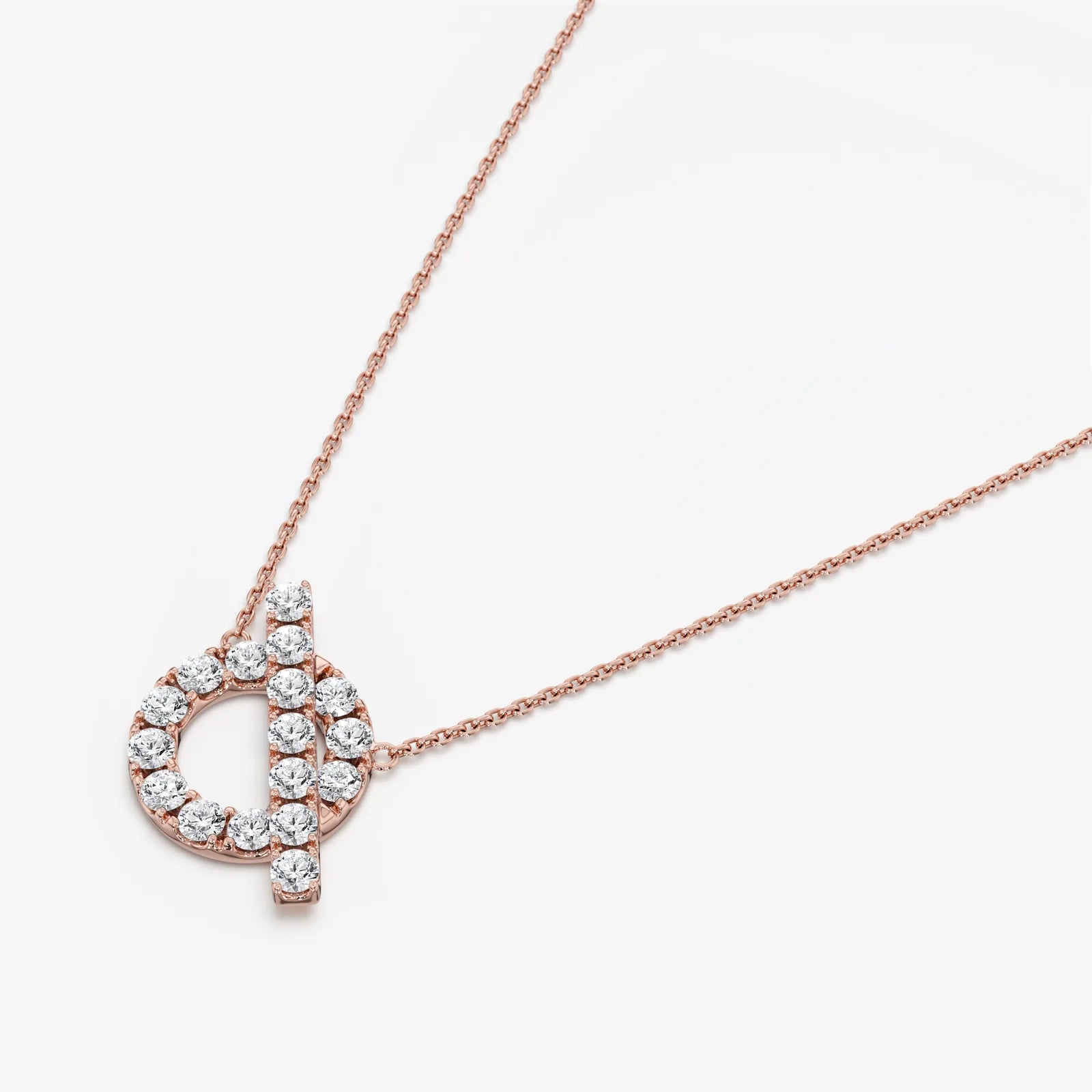 Twist Ring Pendant Pendant Necklace