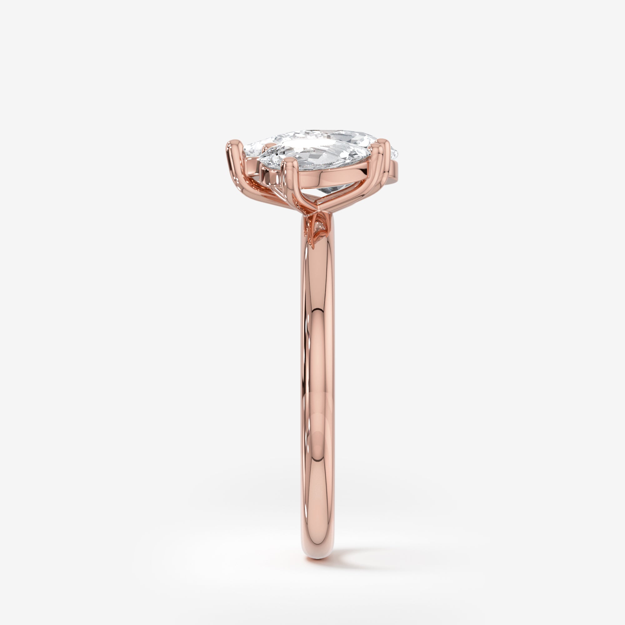 Toi et Moi Engagement Ring